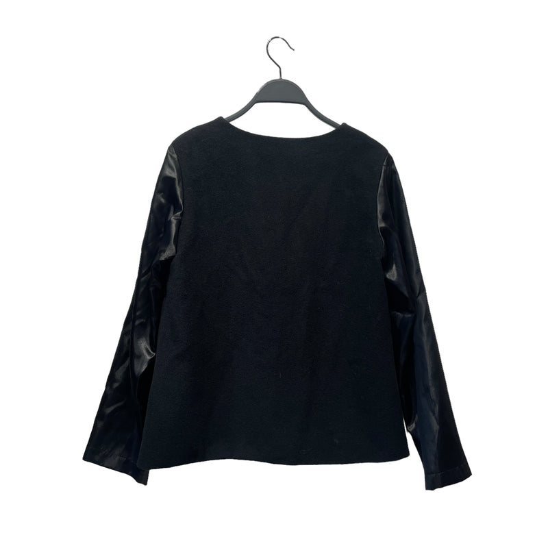 tricot COMME des GARCONS/Shirt/Wool/BLK/