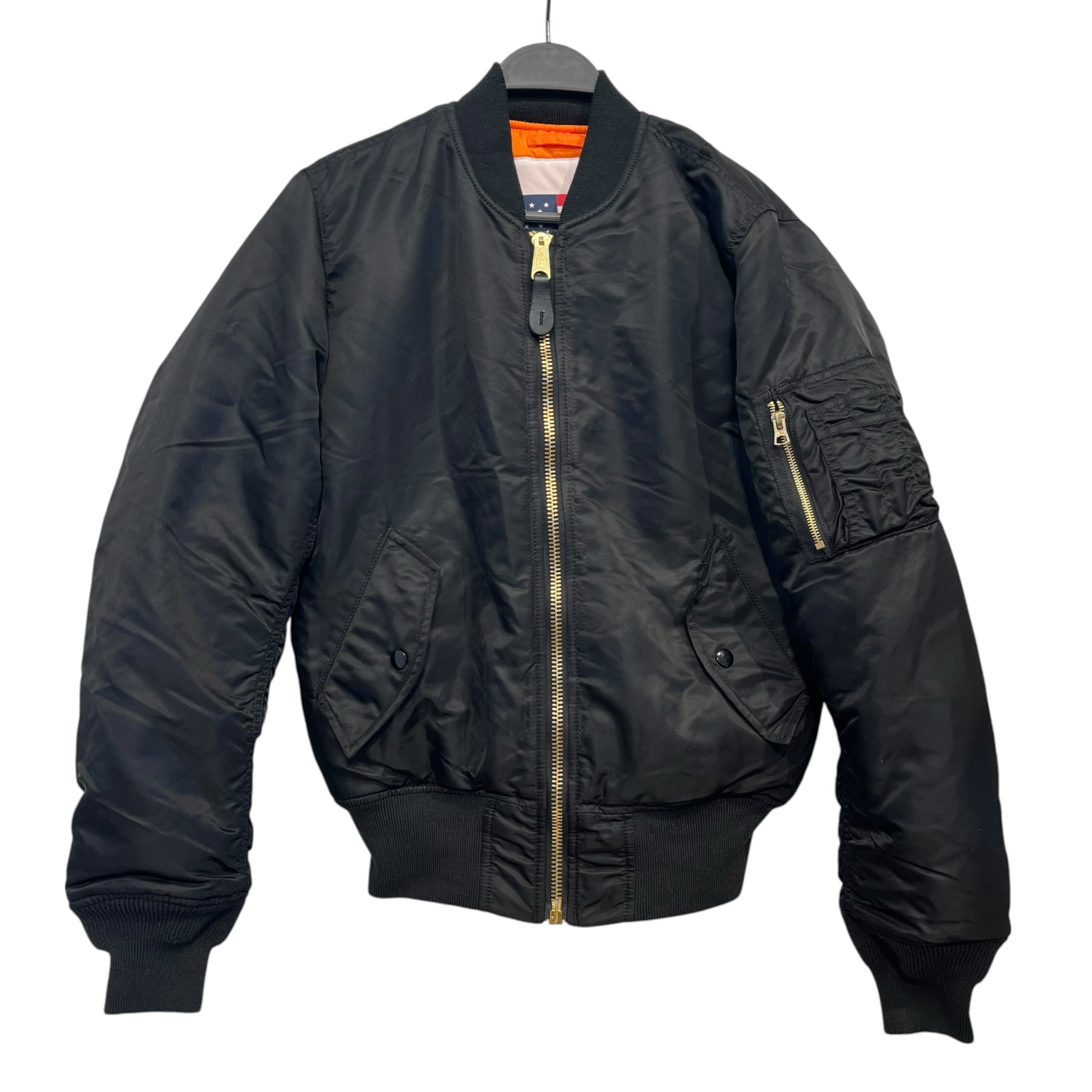 ALPHA INDUSTRIES/Jacket/M/Nylon/BLK/REVERSIBLE view 1
