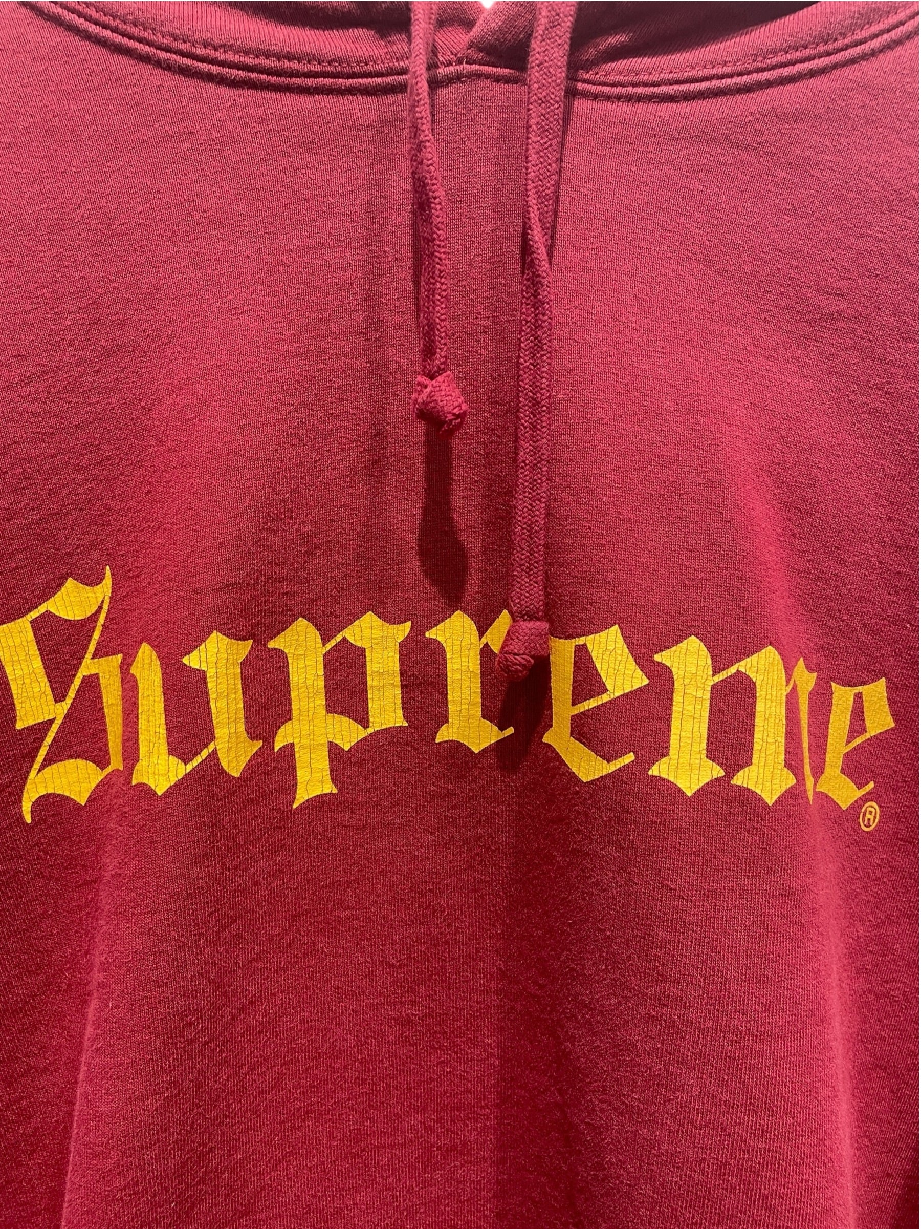 Supreme/Hoodie/L/Cotton/BRD/OLD ENGLISH view 4