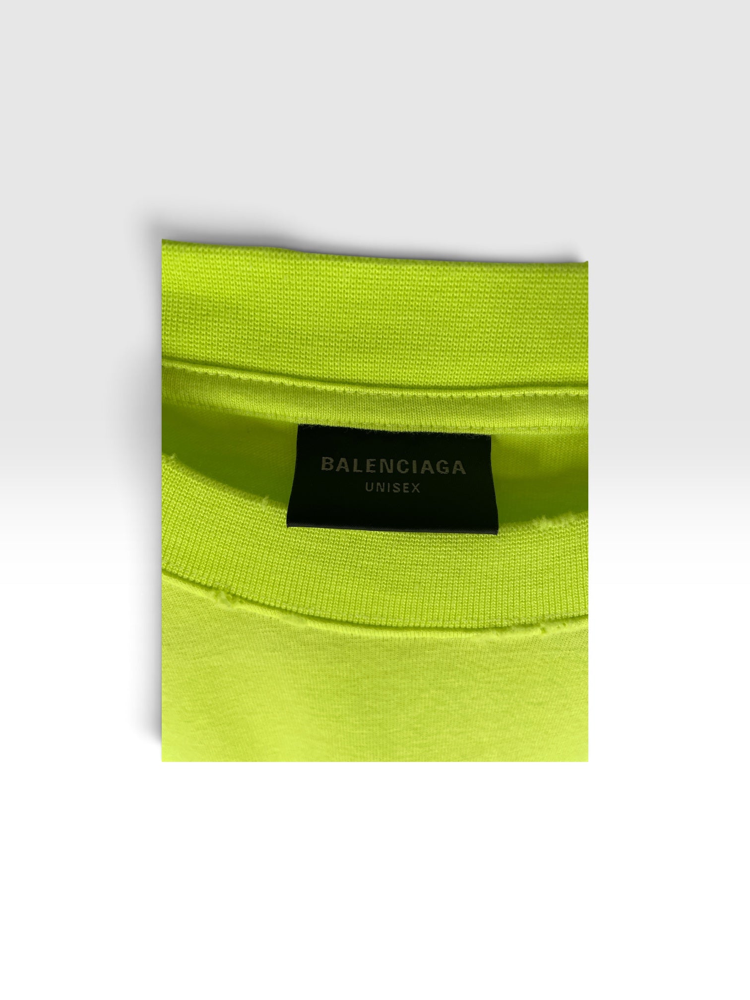 BALENCIAGA/T-Shirt/XL/Cotton/GRN/Graphic/WHITE LOGO view 2