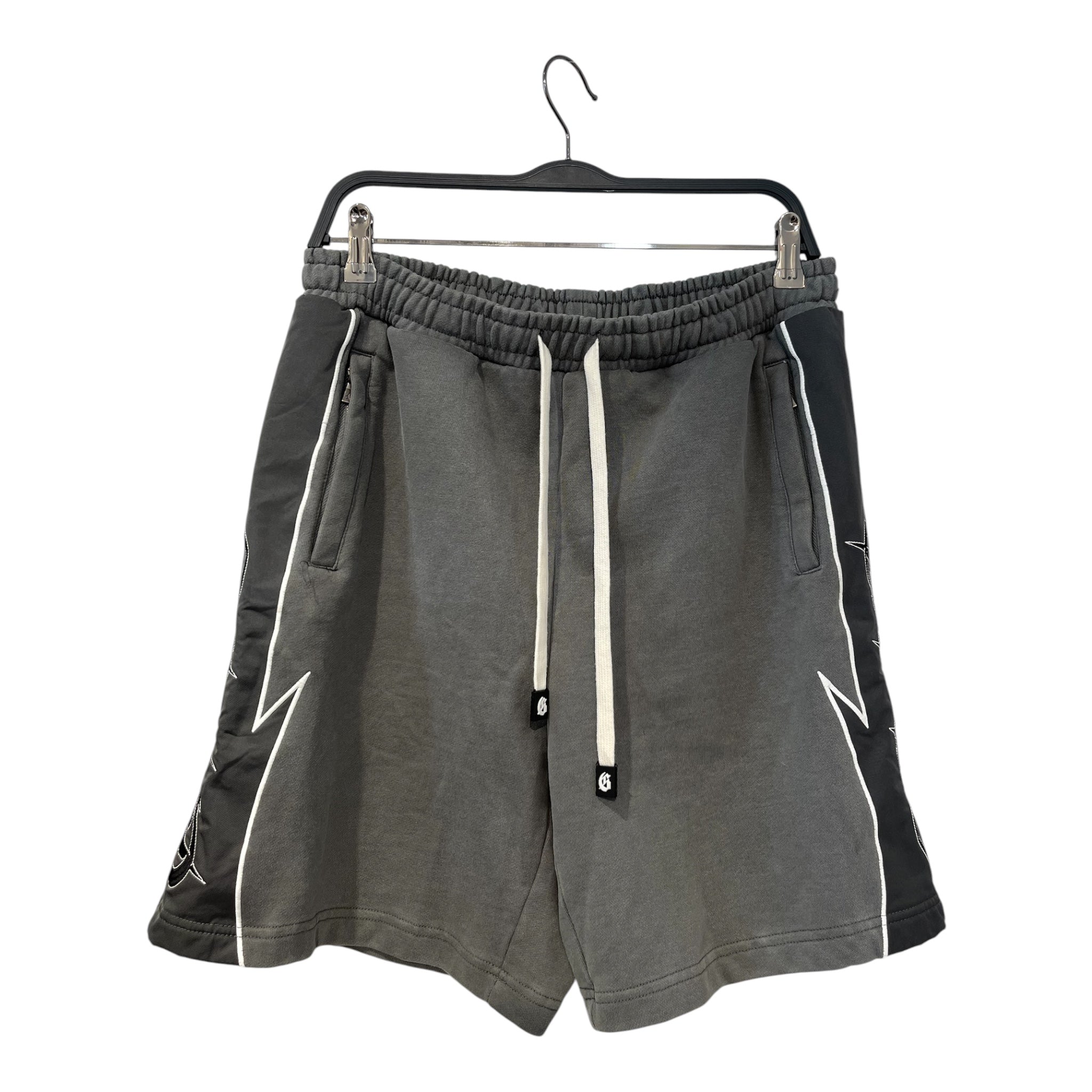GODSPEED NEW YORK/Shorts/L/Cotton/GRY/Graphic/SIDE PRINT view 1