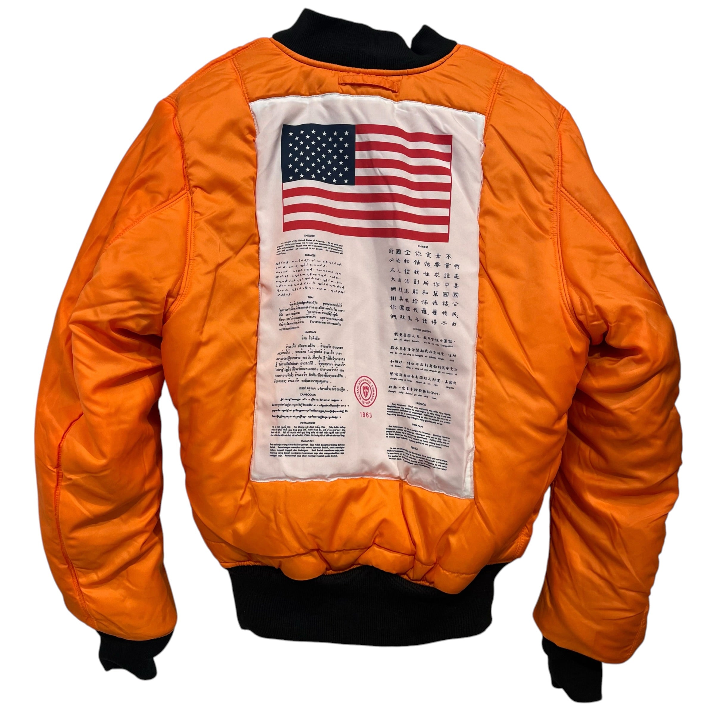 ALPHA INDUSTRIES/Jacket/M/Nylon/BLK/REVERSIBLE view 5