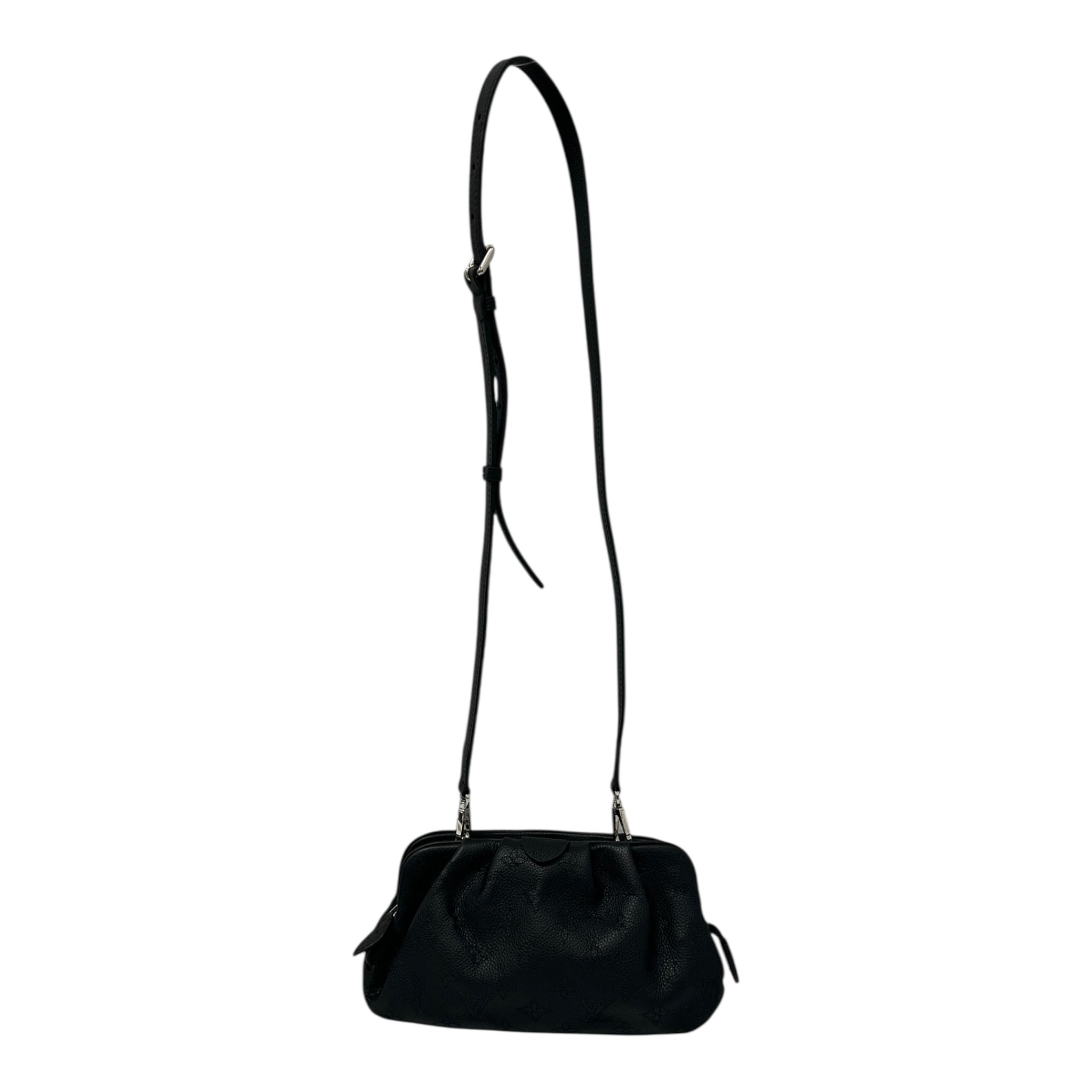 LOUIS VUITTON/Hand Bag/Monogram/Leather/BLK/TR0241 view 2