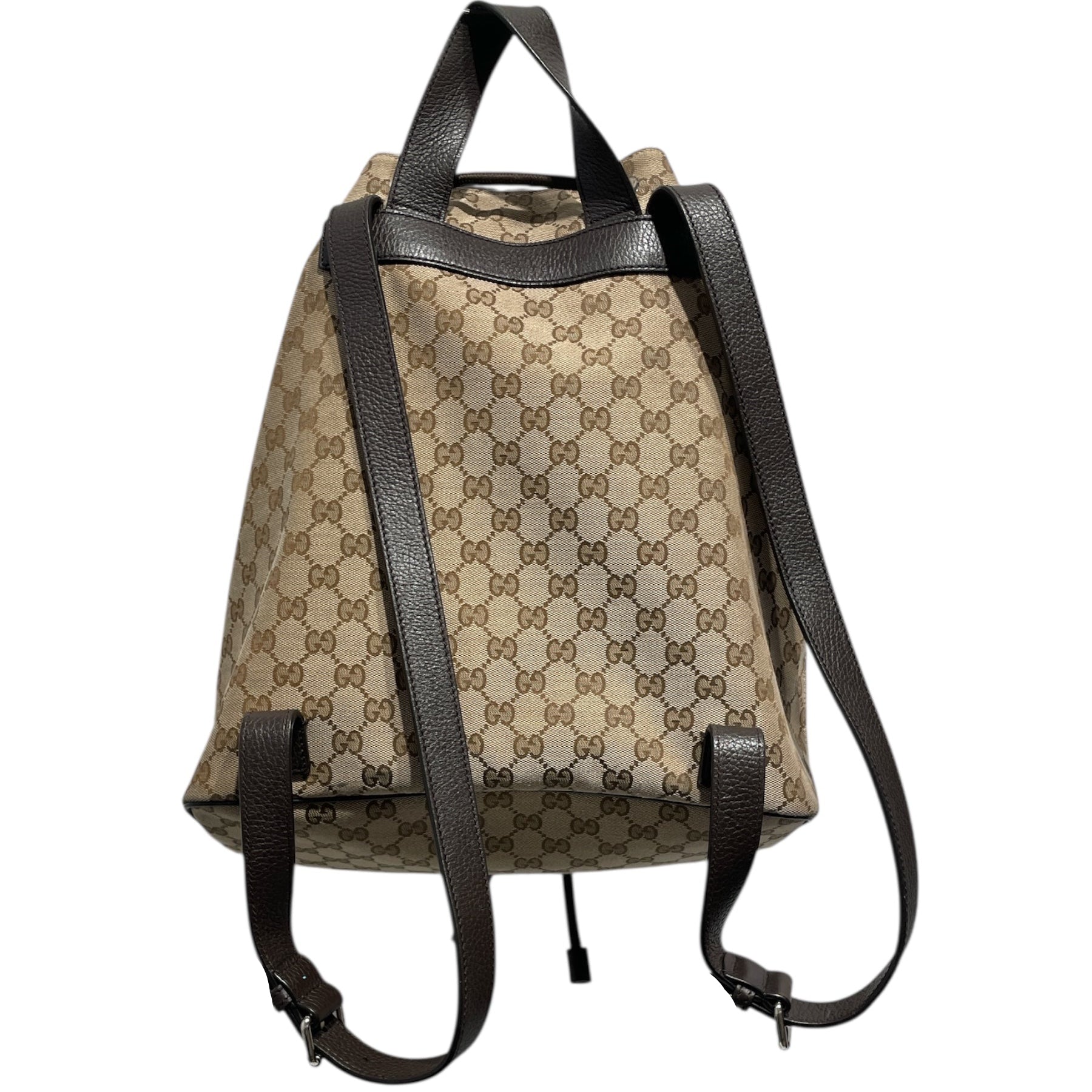 GUCCI/Backpack/Monogram/CML/Drawstring GG Canvas Backpack view 2