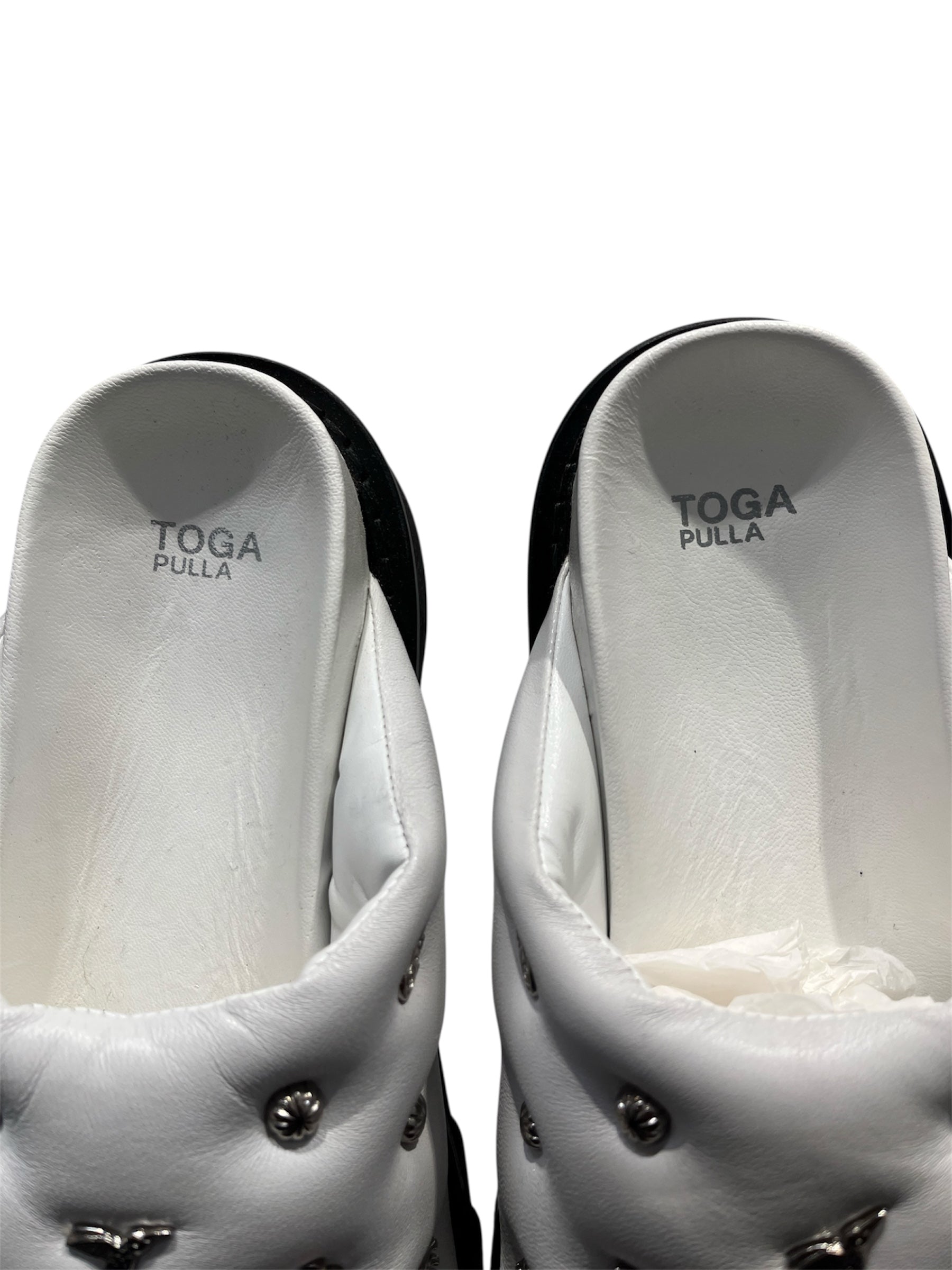 TOGA PULLA/Shoes/Leather/WHT/ view 3