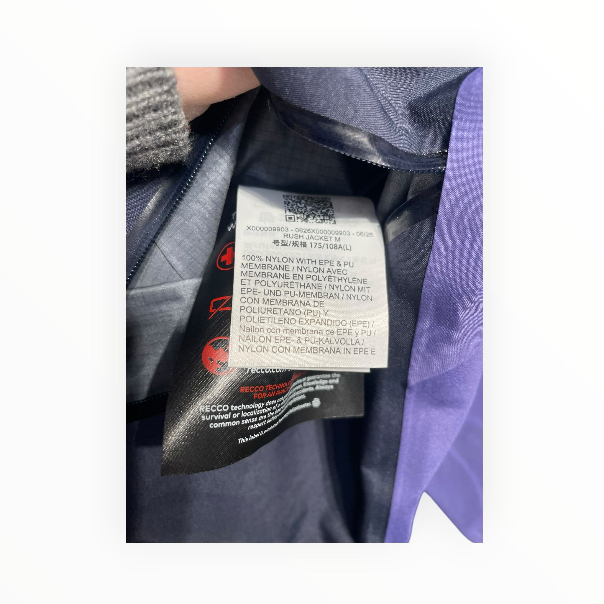 ARC'TERYX/Windbreaker/L/Nylon/PPL/ view 5