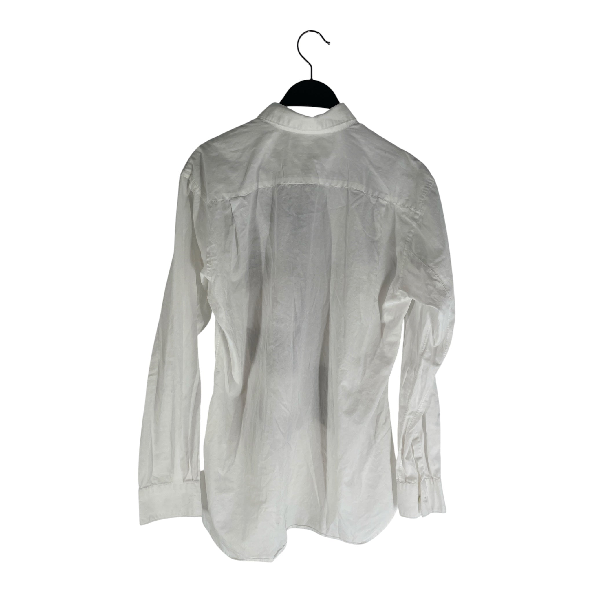 COMME des GARCONS SHIRT/Shirt/S/Cotton/WHT/CUT OUT SHIRT view 2