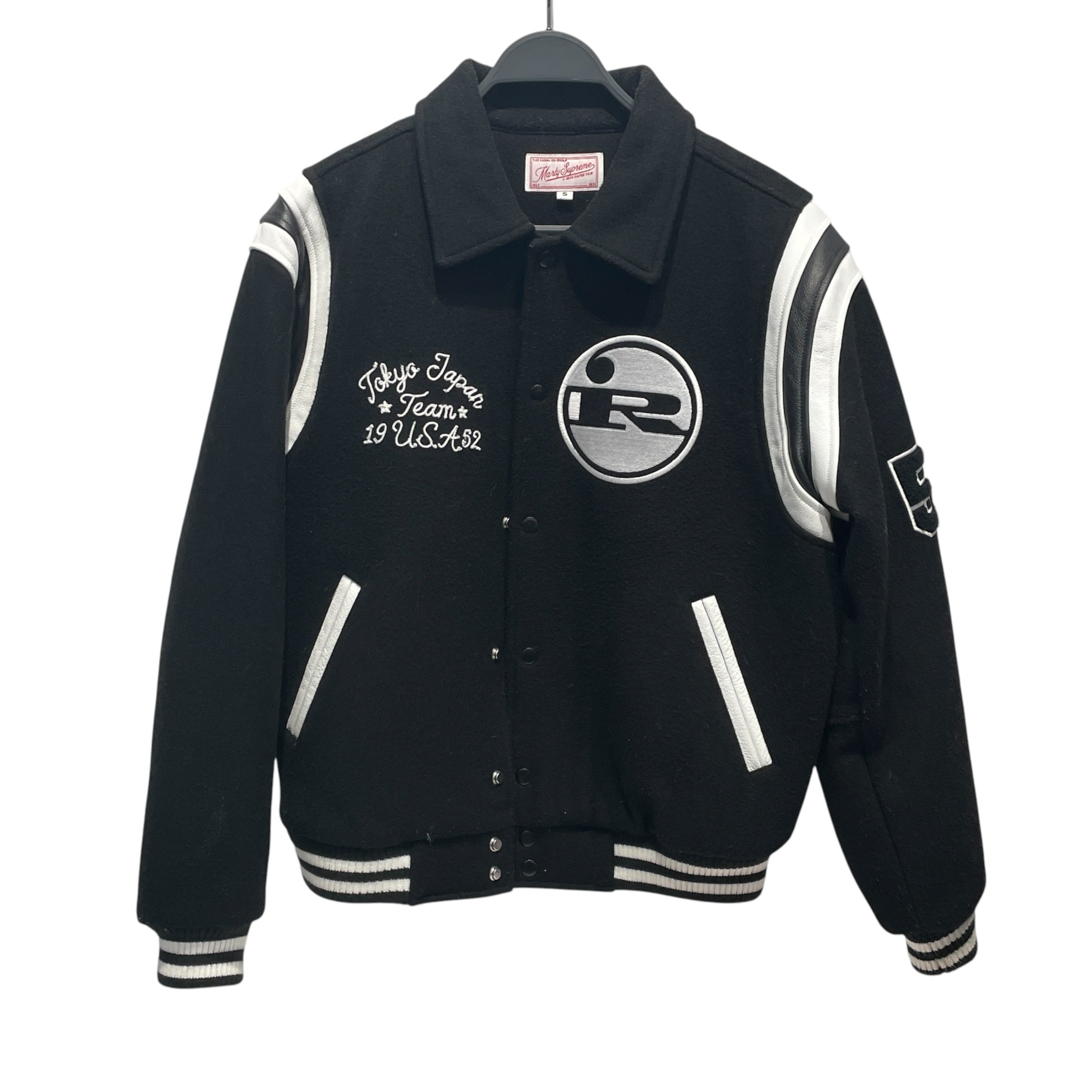 GOLF WANG/Jacket/S/Wool/BLK/MARTYY SUPREME VARSITY view 1