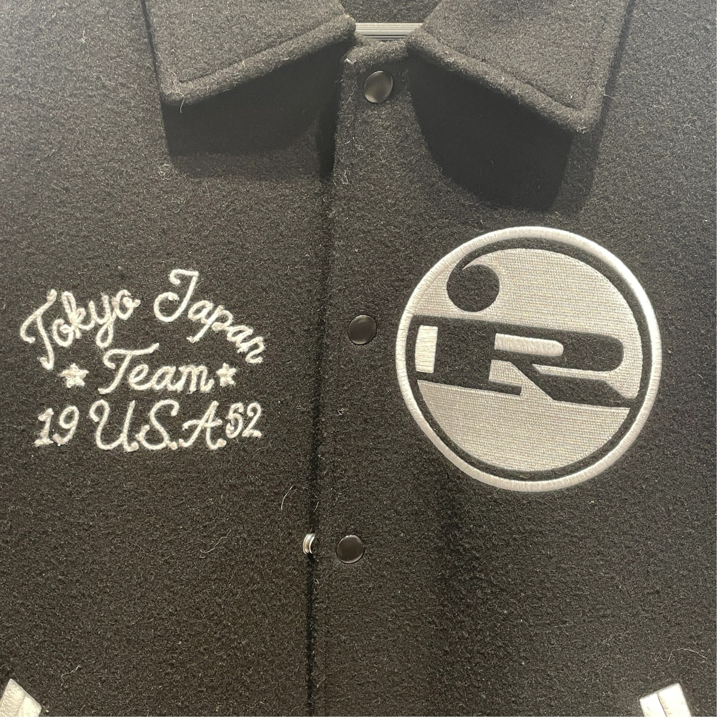 GOLF WANG/Jacket/S/Wool/BLK/MARTYY SUPREME VARSITY view 4