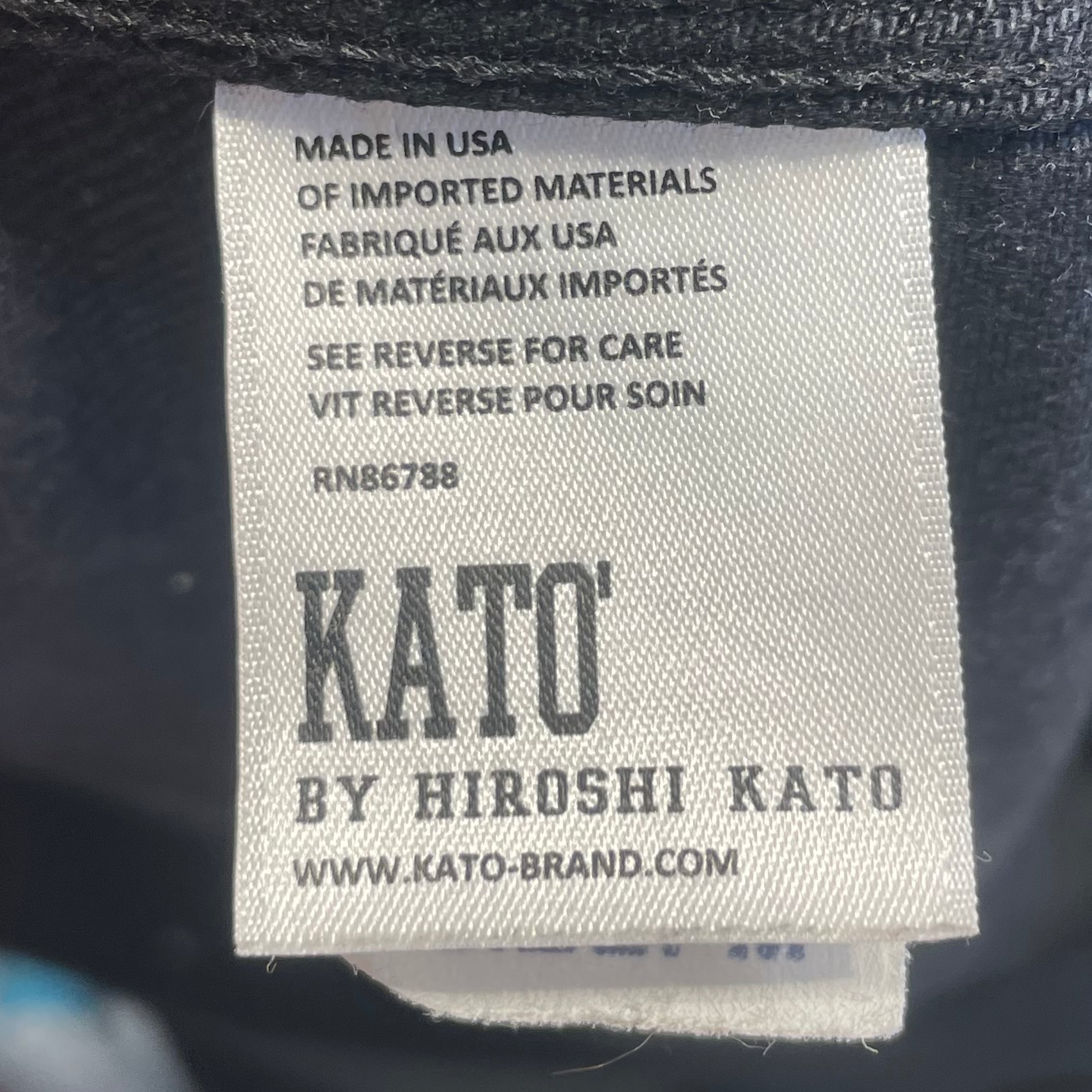 Hiroshi Kato/Denim Jkt/M/Denim/BLK/WAXED DENIM JACKET view 4