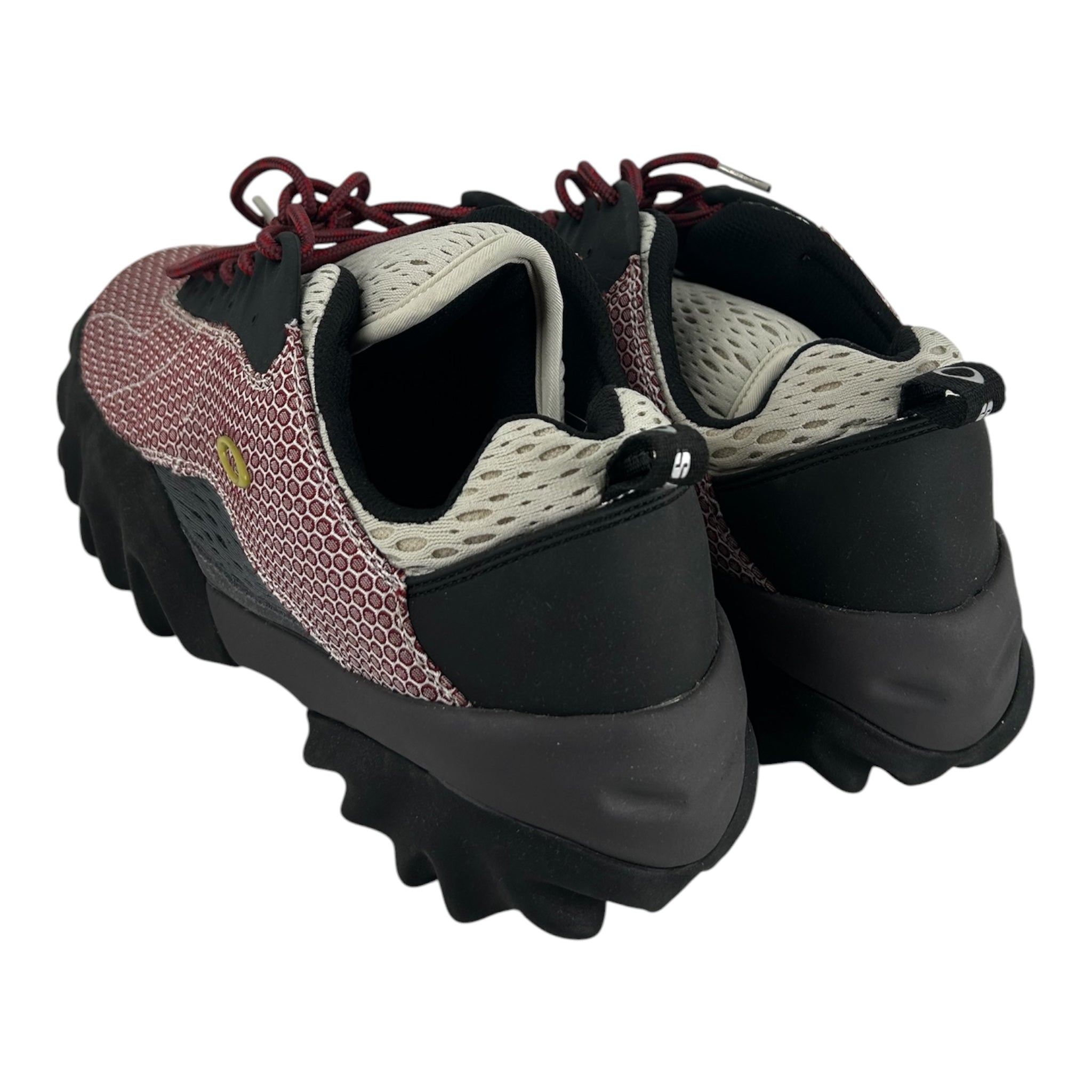 OAKLEY/Brain Dead/Low-Sneakers/US 12.5/All Over Print/Cotton/MLT/U-Tip/MAROON /BURGUNDY view 2