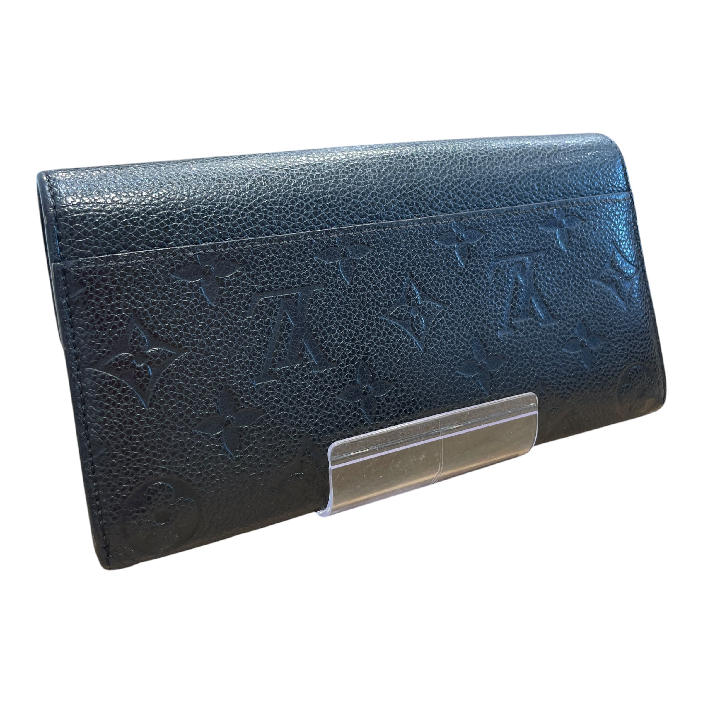 LOUIS VUITTON/Long Wallet/Monogram/Leather/BLK/L's/Empreinte Sarah Envelope Snap view 2