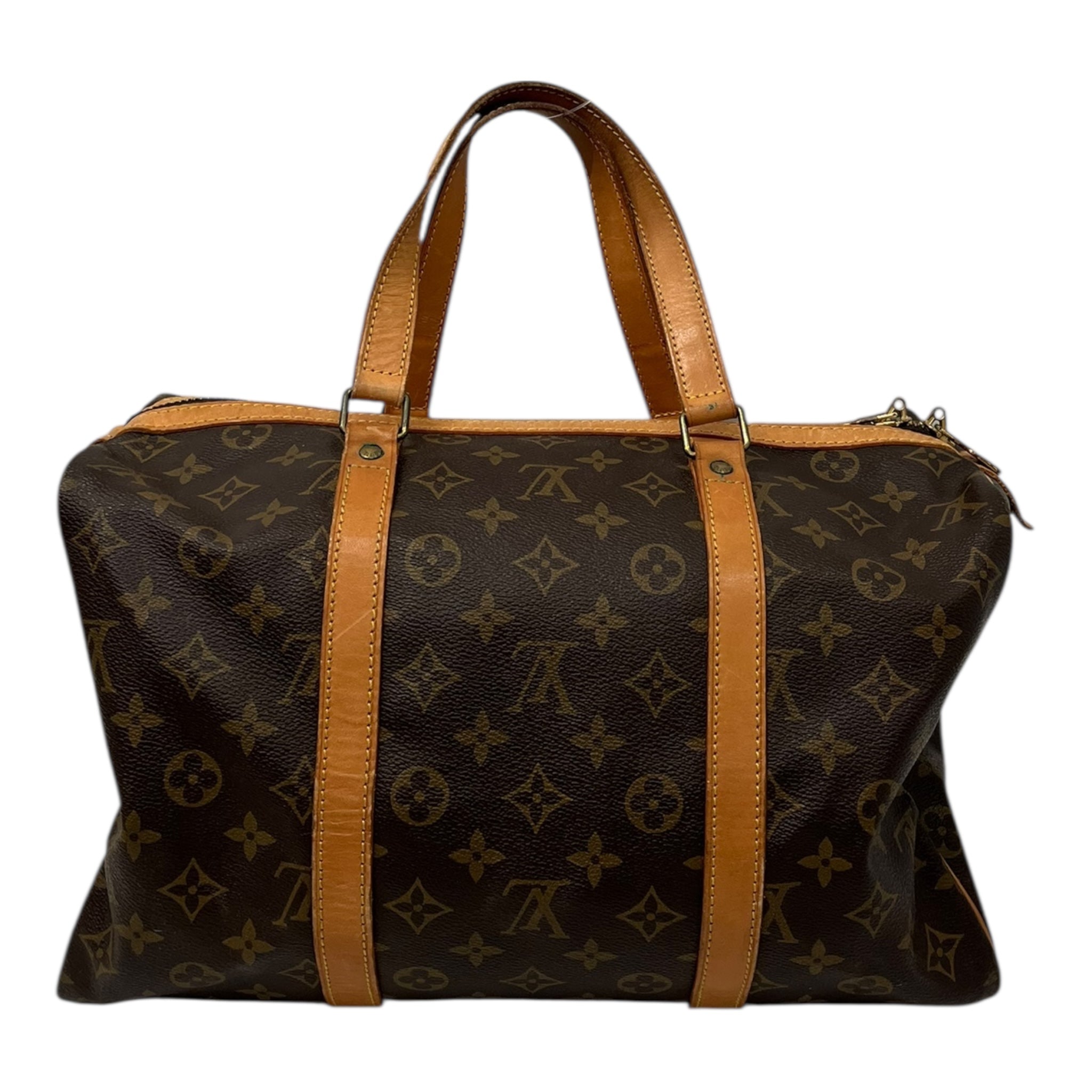 LOUIS VUITTON/Hand Bag/Monogram/Leather/BRW/sac souple view 2