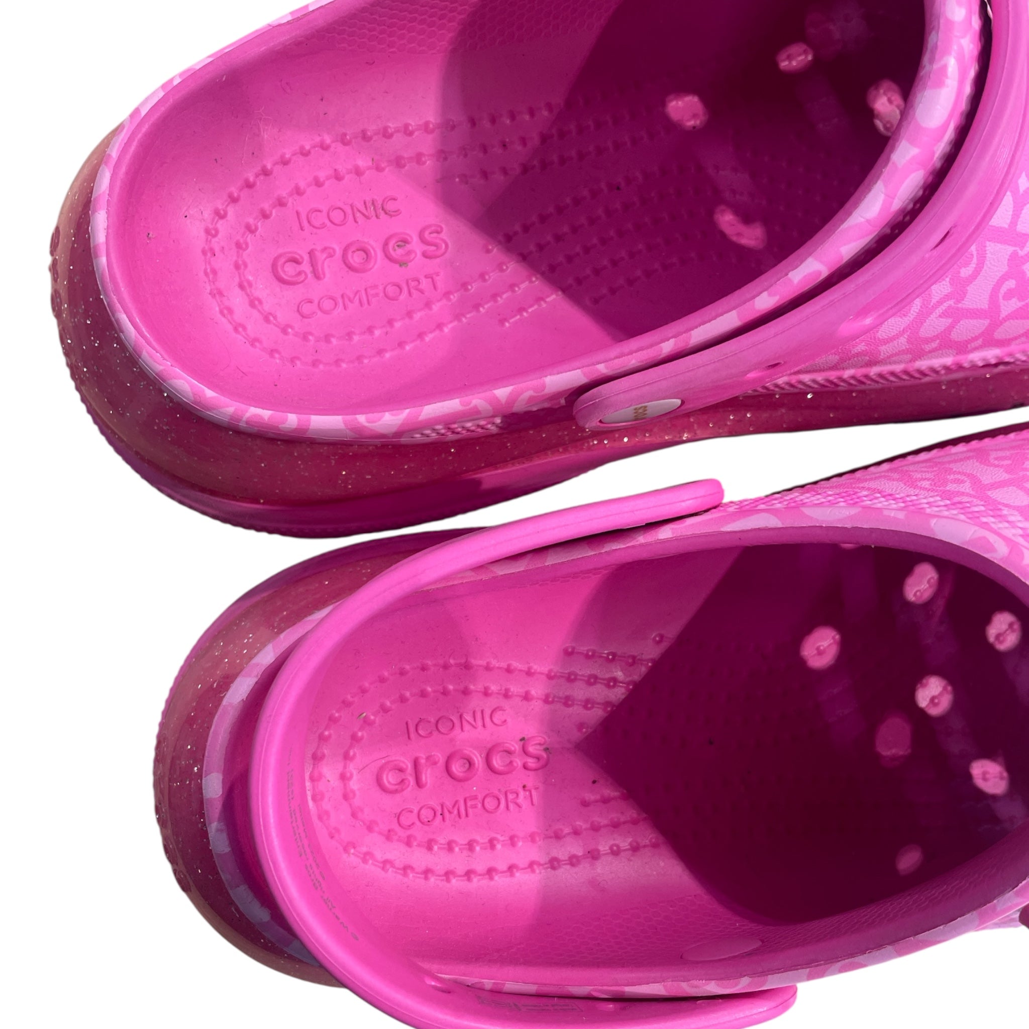 crocs/Sandals/US 11/All Over Print/PNK/ view 3