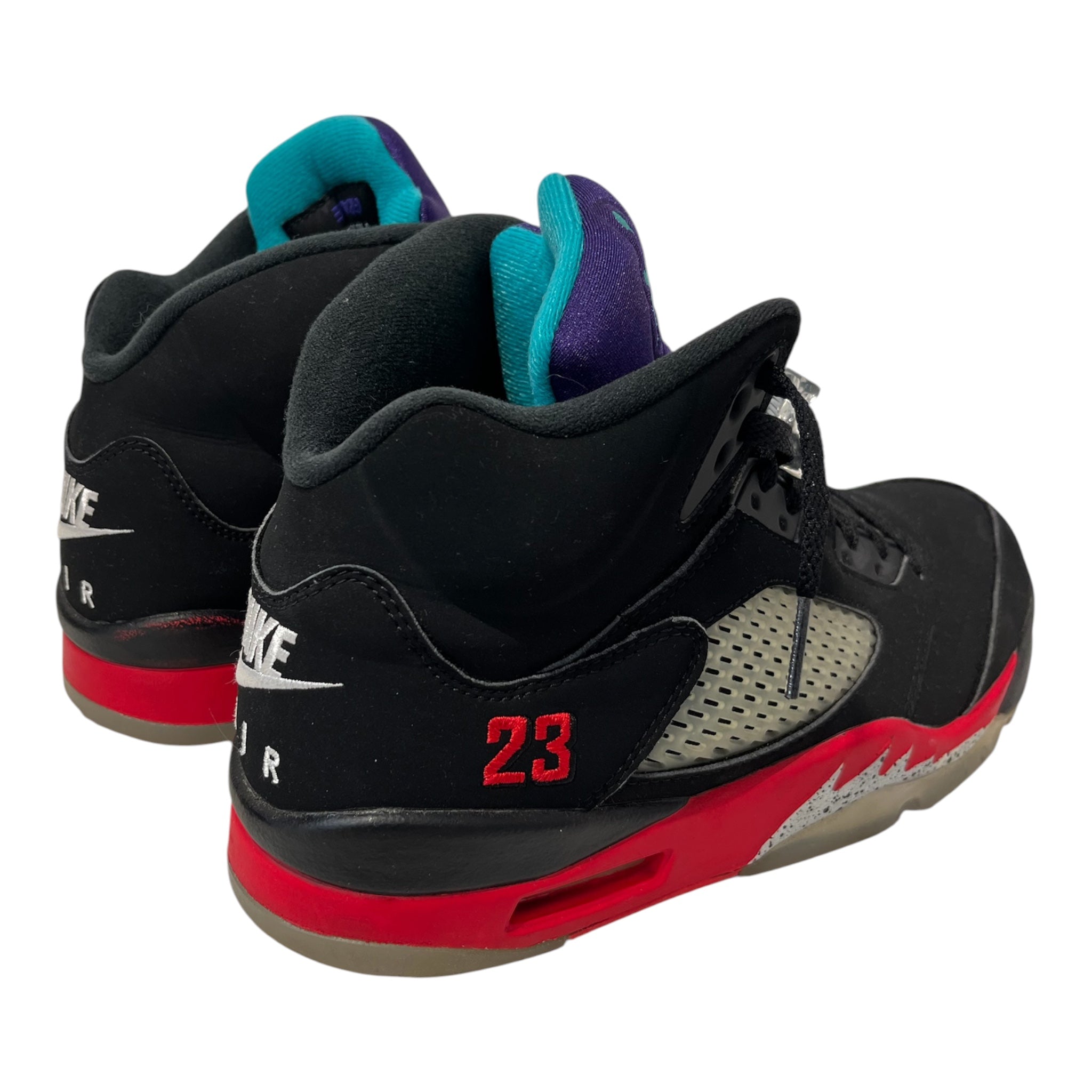 NIKE/Hi-Sneakers/US 9/BLK/RETRO 5 TOP 3 view 4