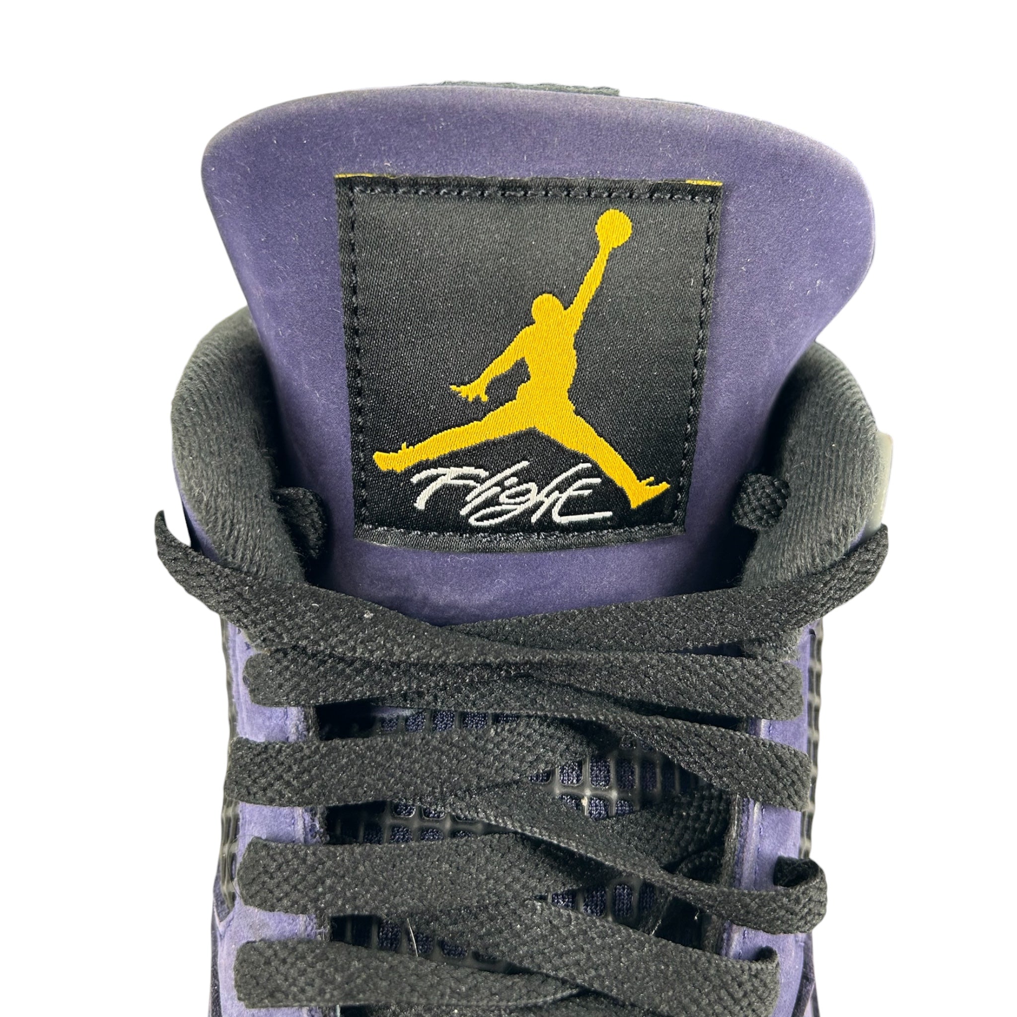 JORDAN BRAND/Hi-Sneakers/US 11/Suede/PPL/JORDAN 4 LAKERS view 3