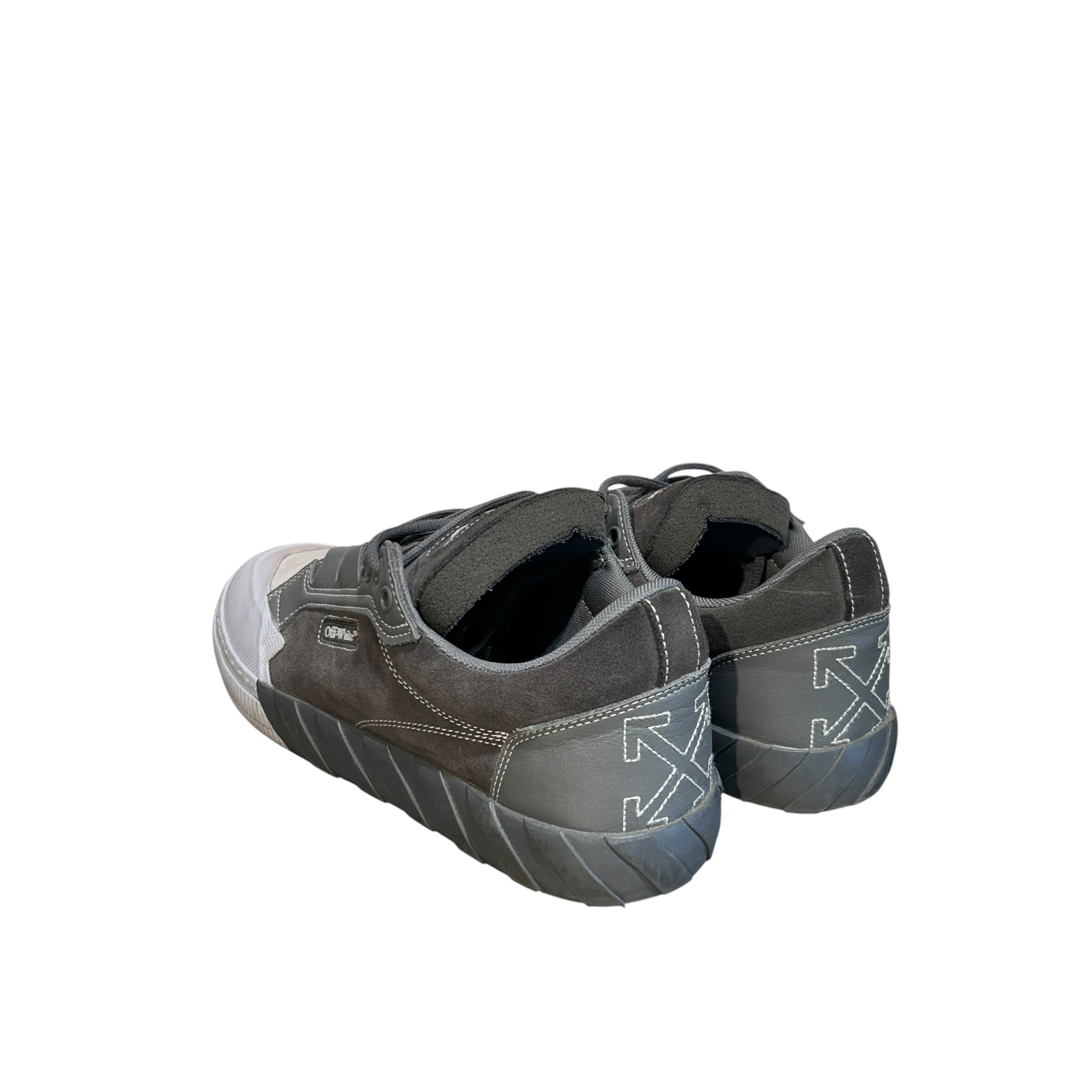 OFF-WHITE/Low-Sneakers/US 10/Leather/GRY/vulcanized 779 view 2