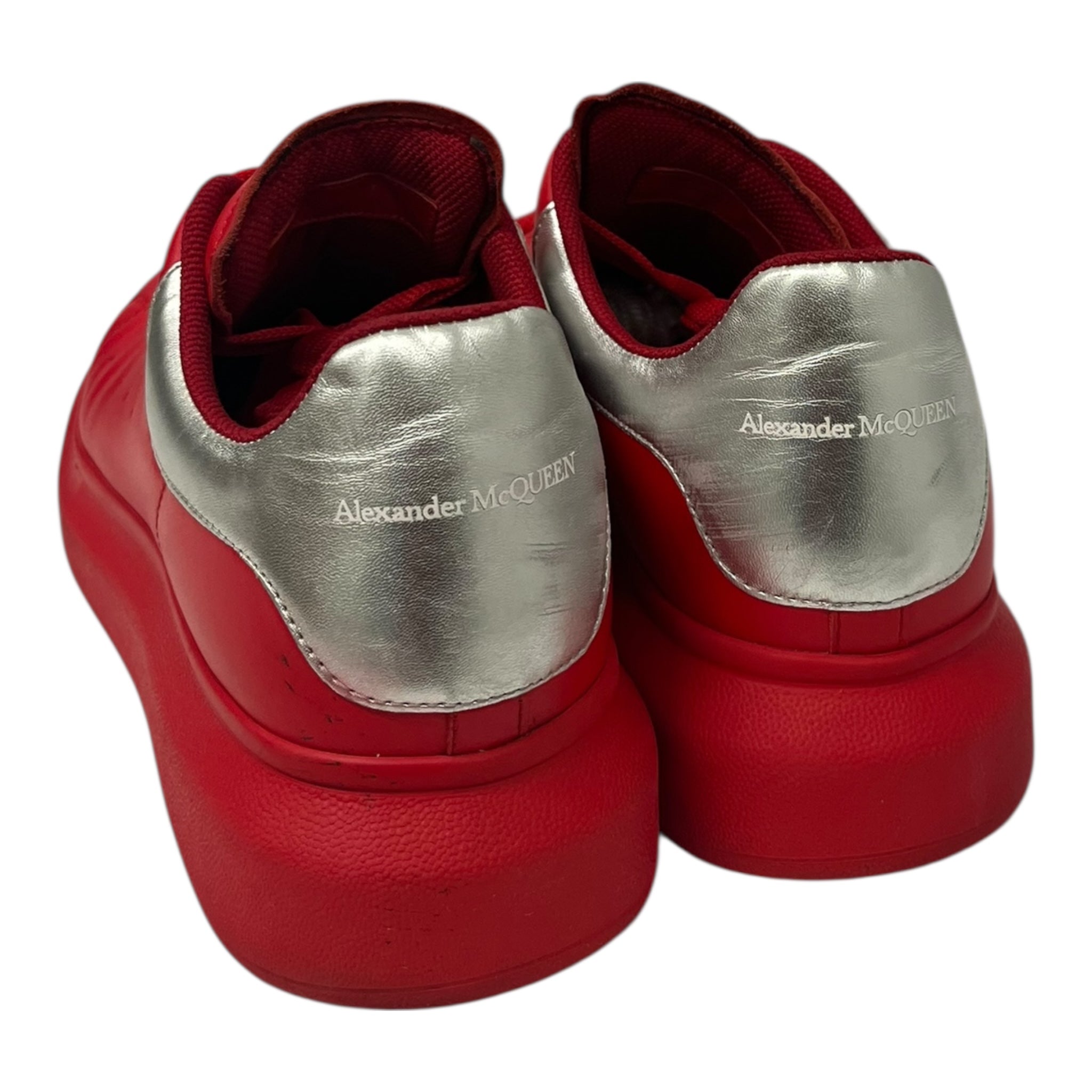 Alexander McQueen/Low-Sneakers/EU 44/Leather/RED/WELSH RED view 2