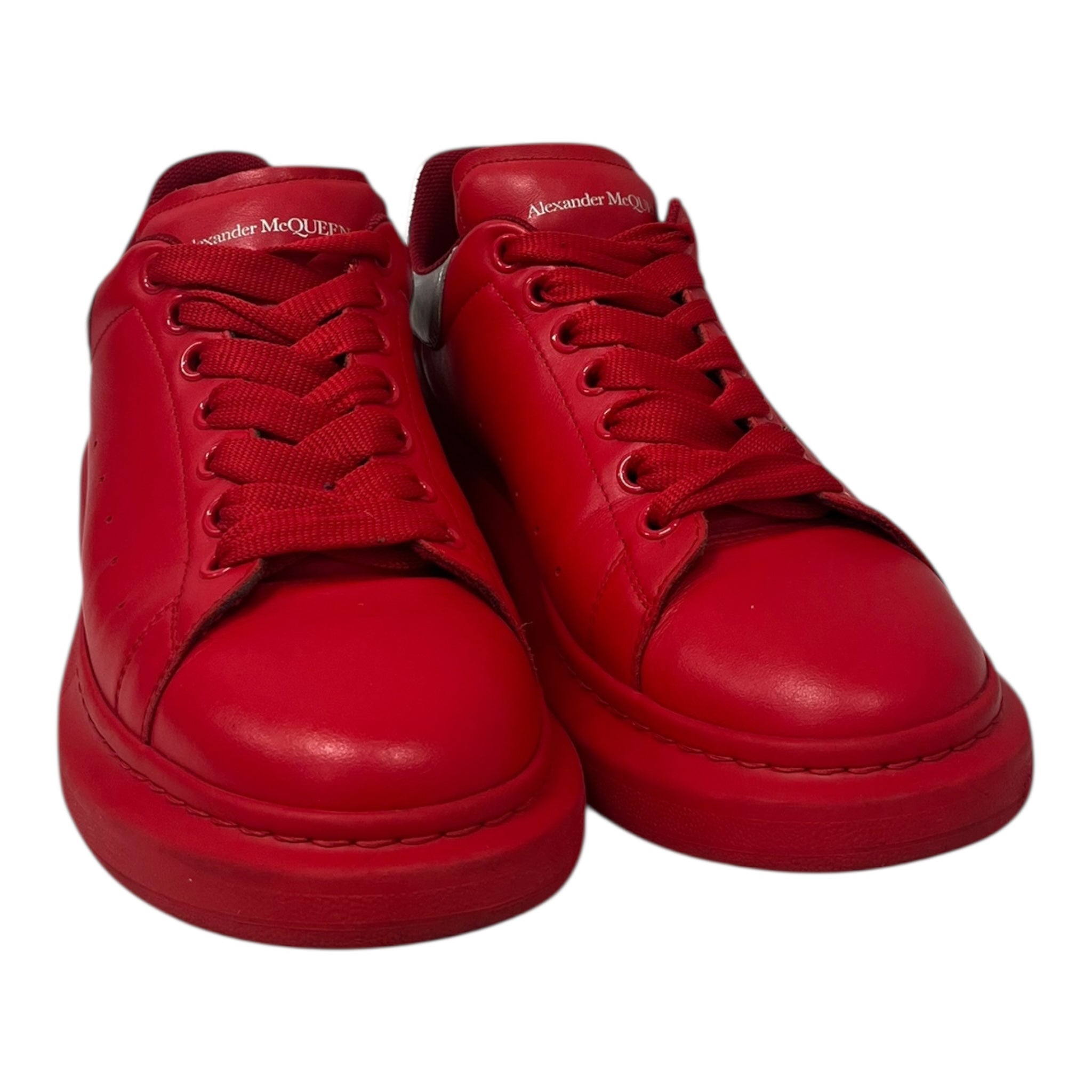 Alexander McQueen/Low-Sneakers/EU 44/Leather/RED/WELSH RED view 1