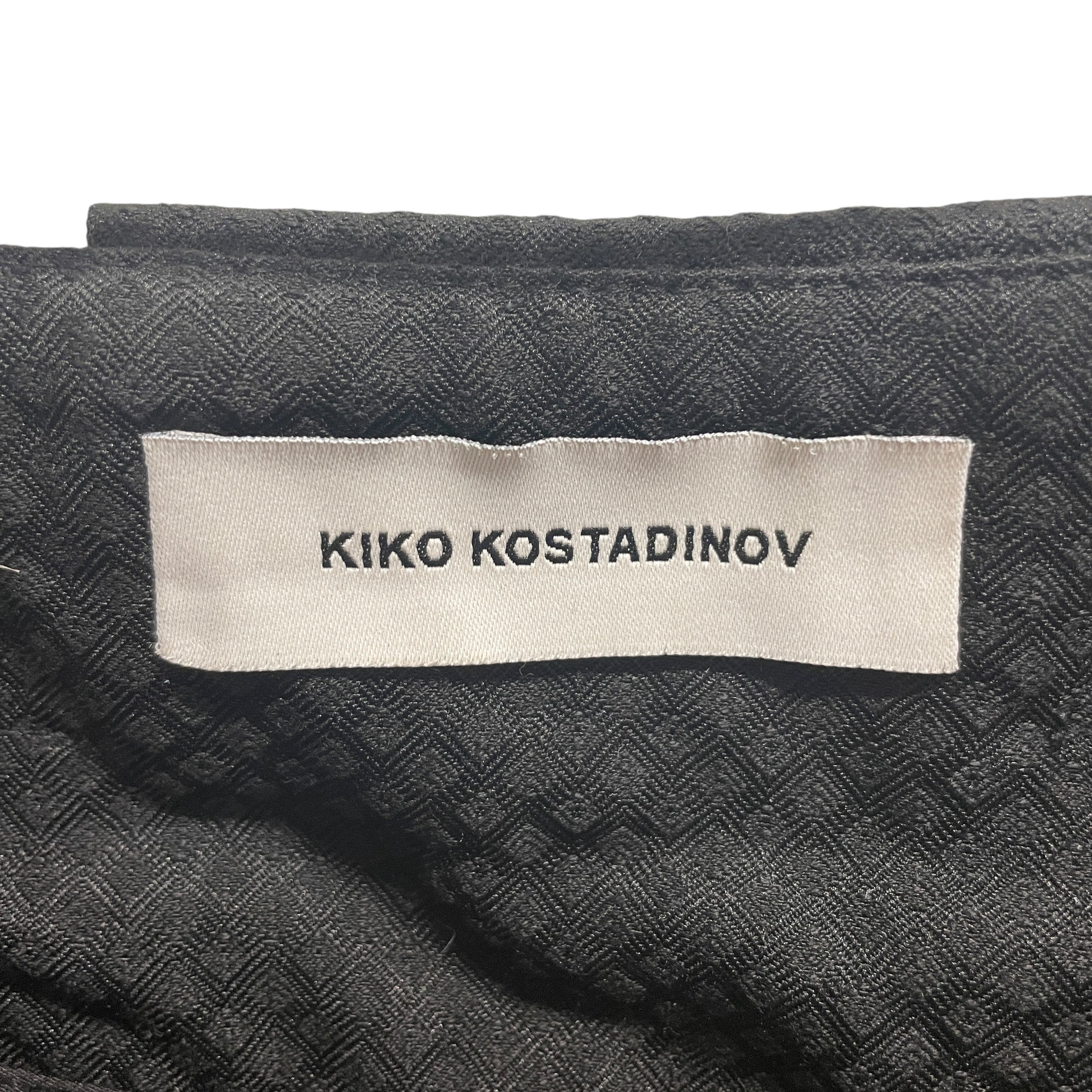 Kiko Kostadinov/Pants/46/Cotton/BLK/20SS KLEES KOBE TROUSERS view 3