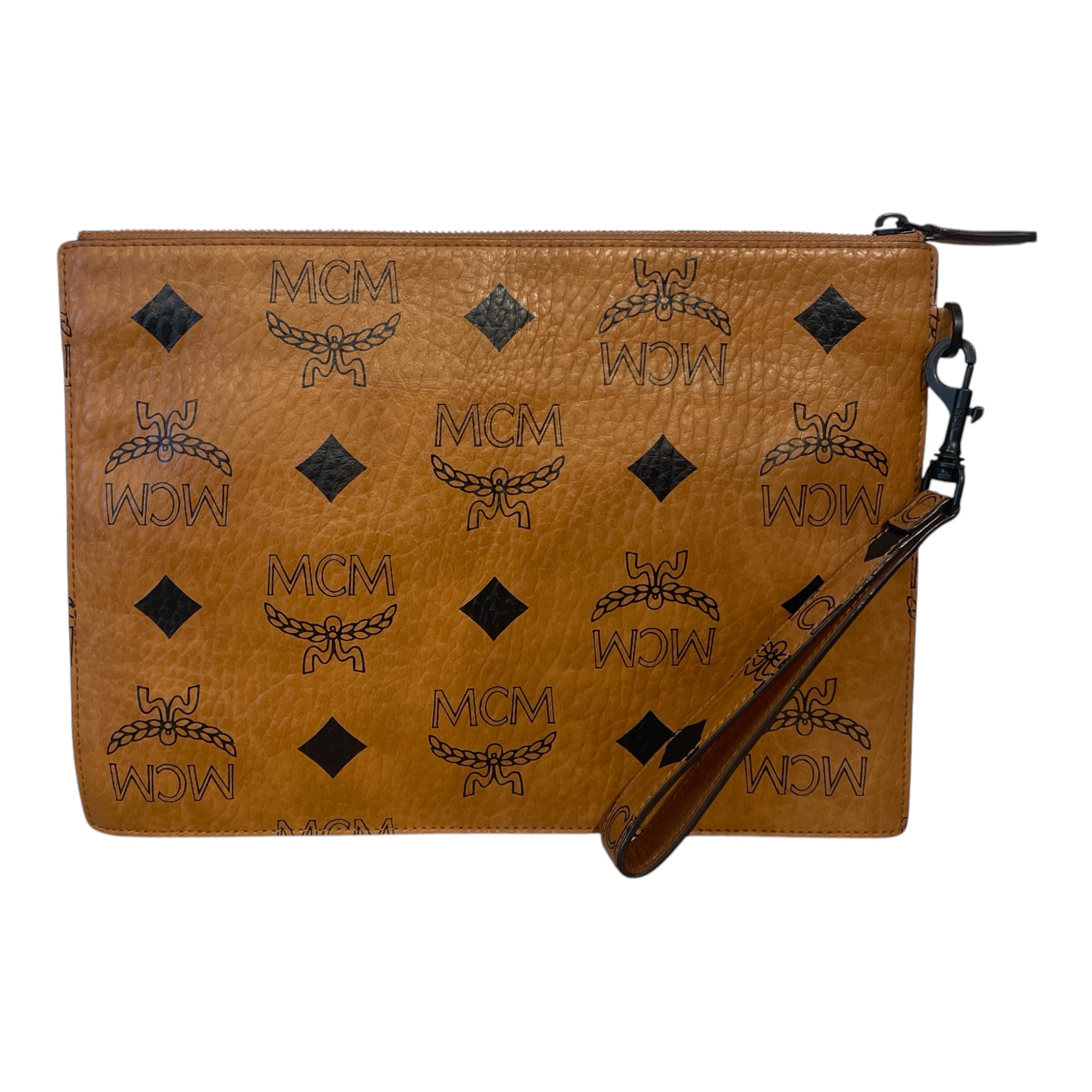 MCM/Pouch/Monogram/Leather/CML/CANVAS CLUTCH view 2