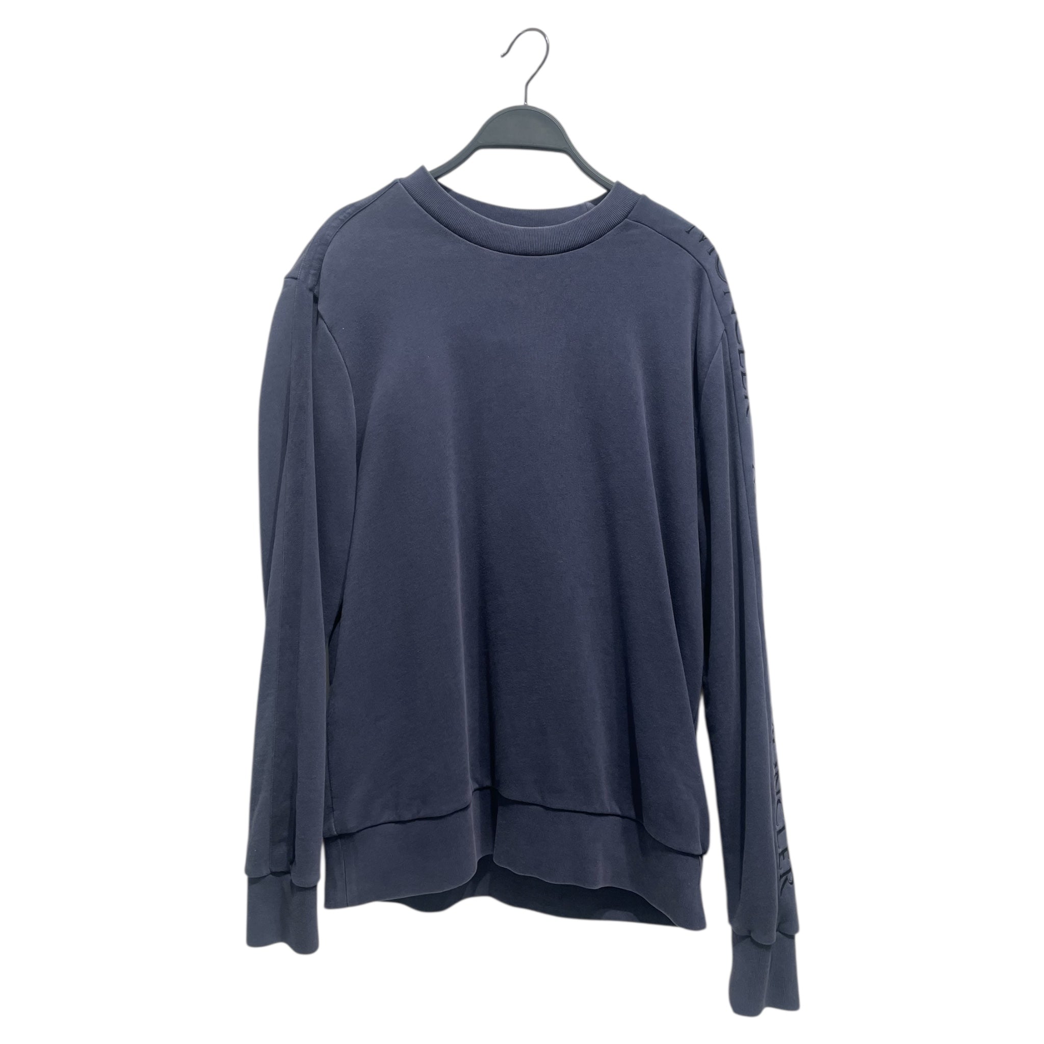 MONCLER/Sweatshirt/M/Cotton/NVY/Moncler Sleeve Logo Navy view 1