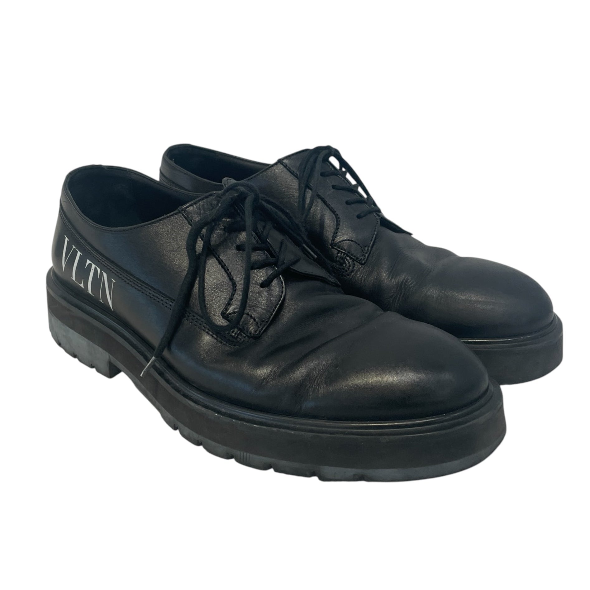 VALENTINO/Loafers/Leather/BLK/VLTN view 1