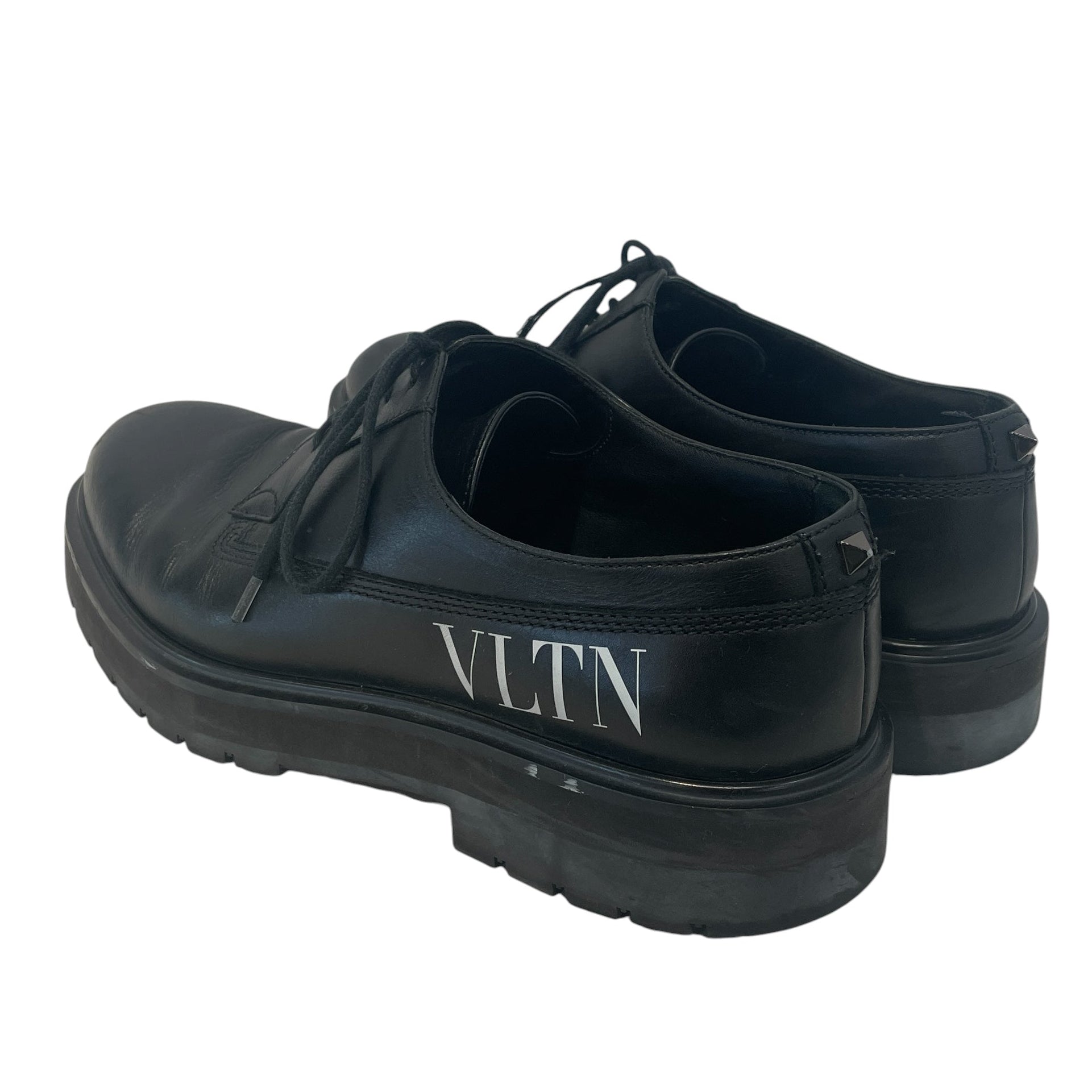 VALENTINO/Loafers/Leather/BLK/VLTN view 2