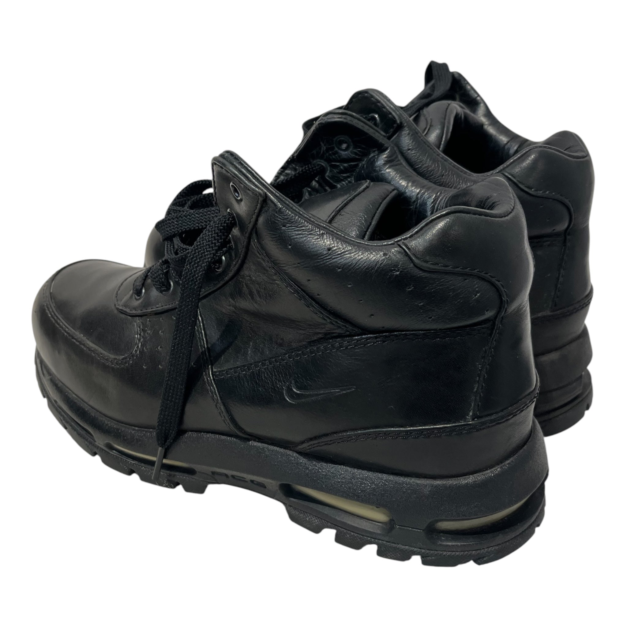 NIKE ACG/Hi-Sneakers/US 9.5/Leather/BLK/GOADOME"TRIPLE BLACK view 2