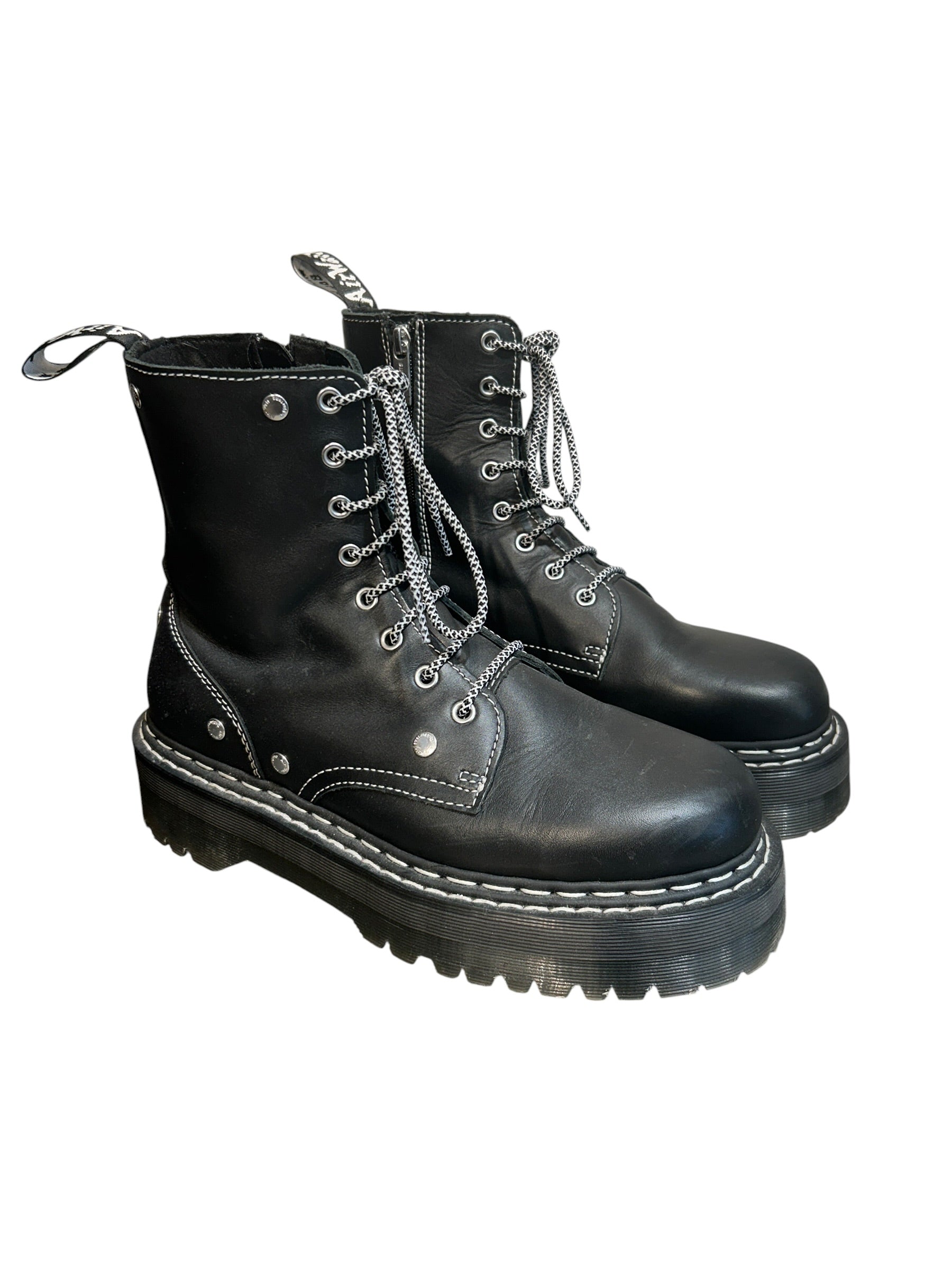 Dr.Martens/Lace Up Boots/US 10/Leather/BLK/Jadon Platform Boots view 1