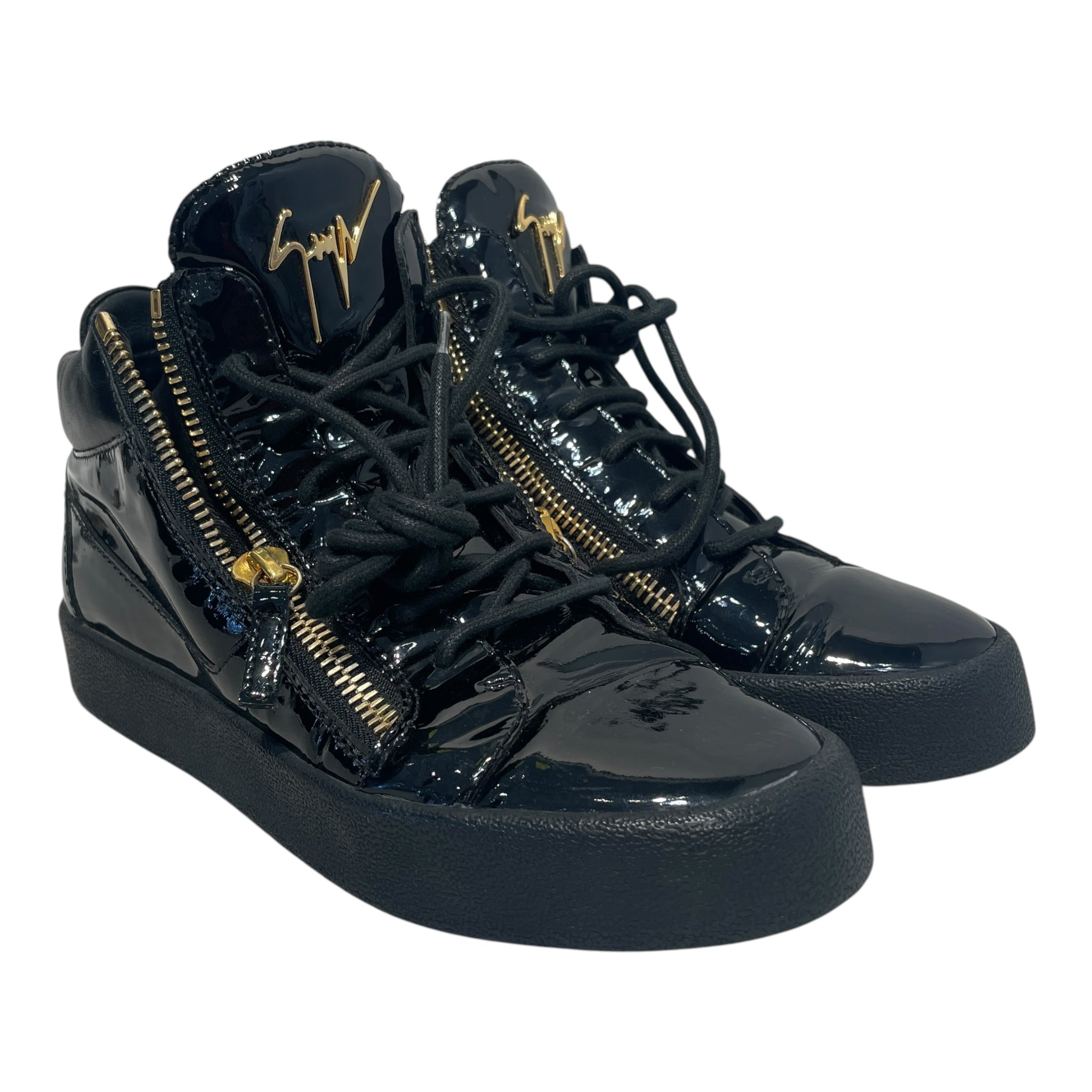 Giuseppe Zanotti/Hi-Sneakers/EU 38/Leather/BLK/Kriss Sneaker view 1