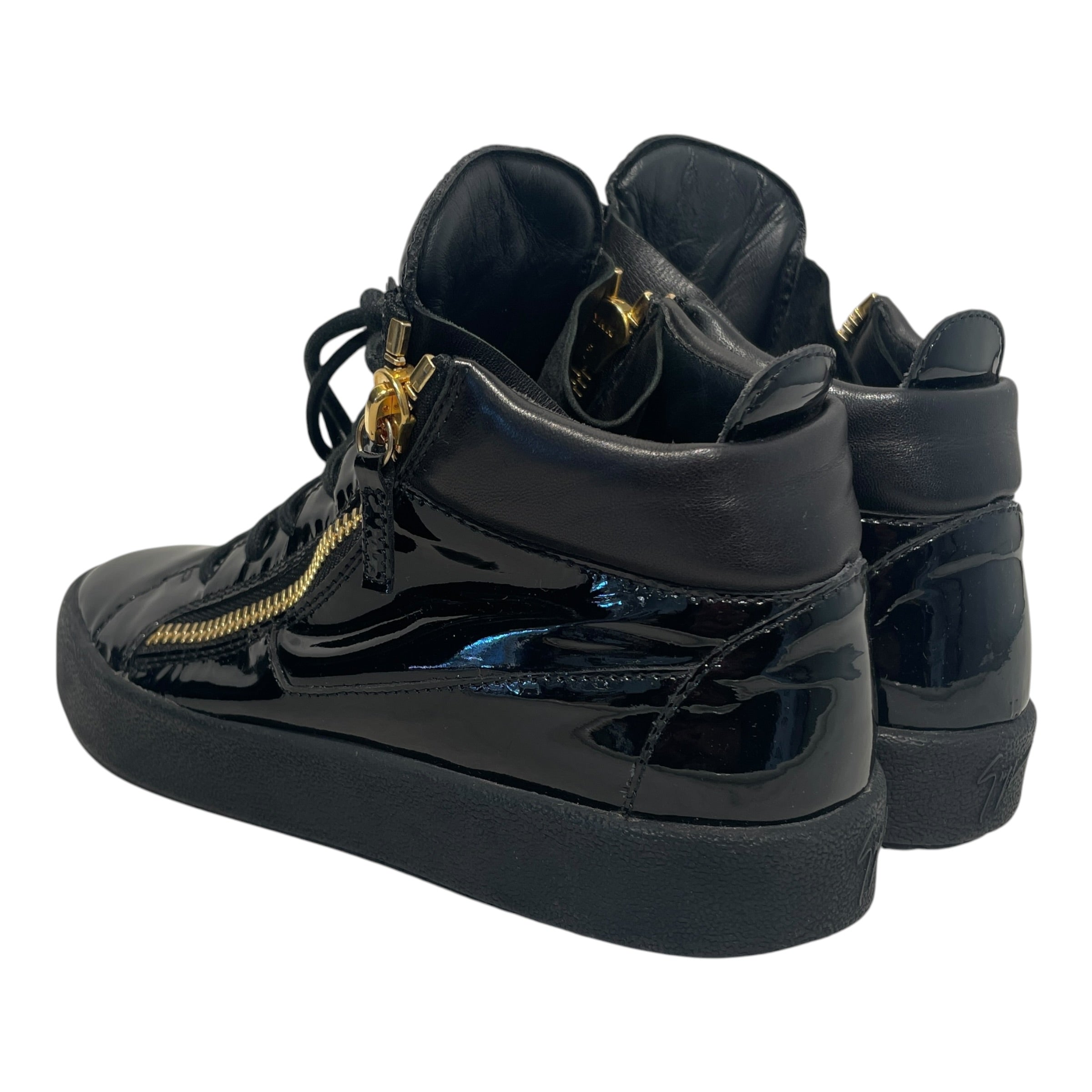 Giuseppe Zanotti/Hi-Sneakers/EU 38/Leather/BLK/Kriss Sneaker view 2