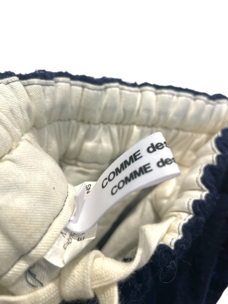 COMME des GARCONS COMME des GARCONS/Shorts/S/Navy/Polyester/RT-P007