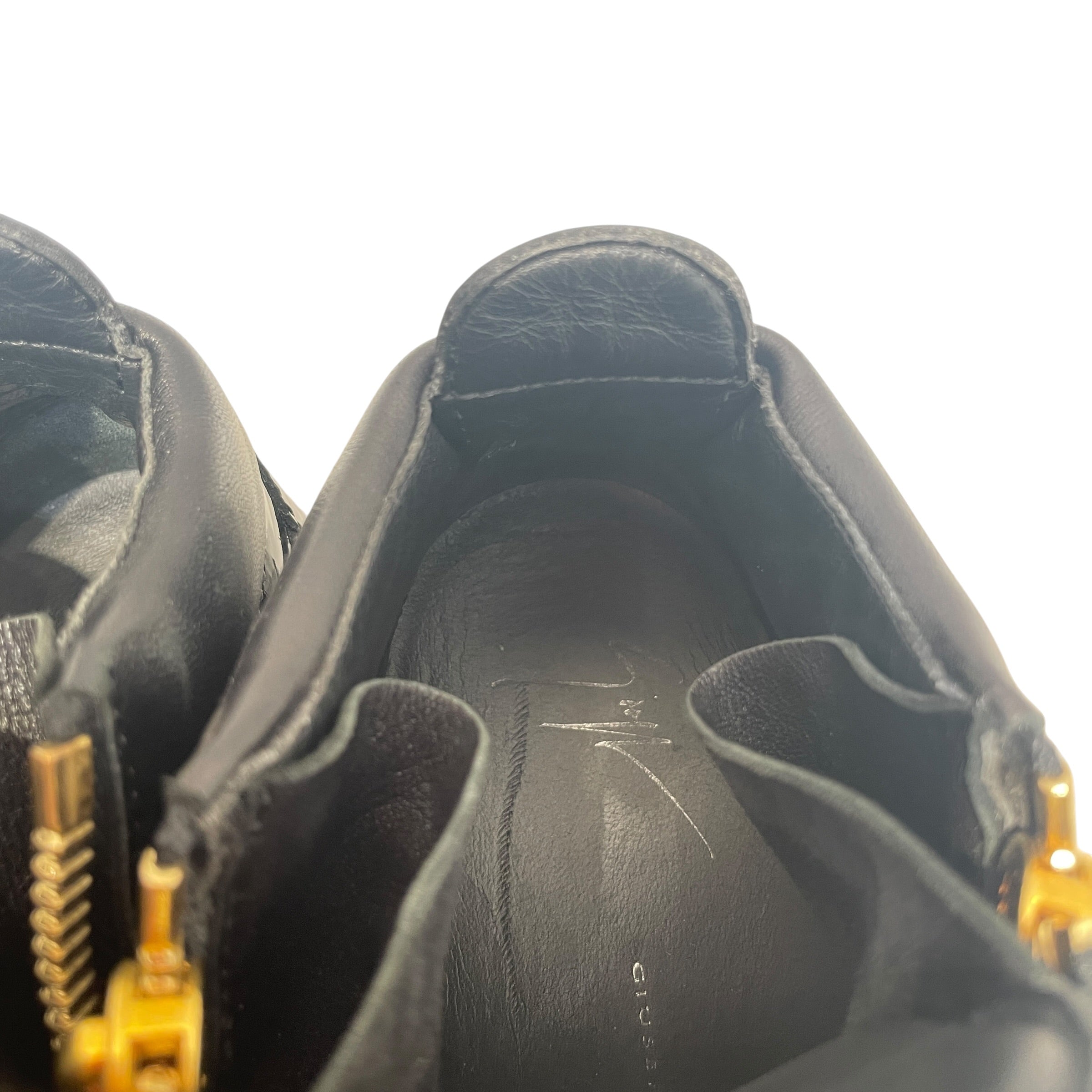 Giuseppe Zanotti/Hi-Sneakers/EU 38/Leather/BLK/Kriss Sneaker view 3