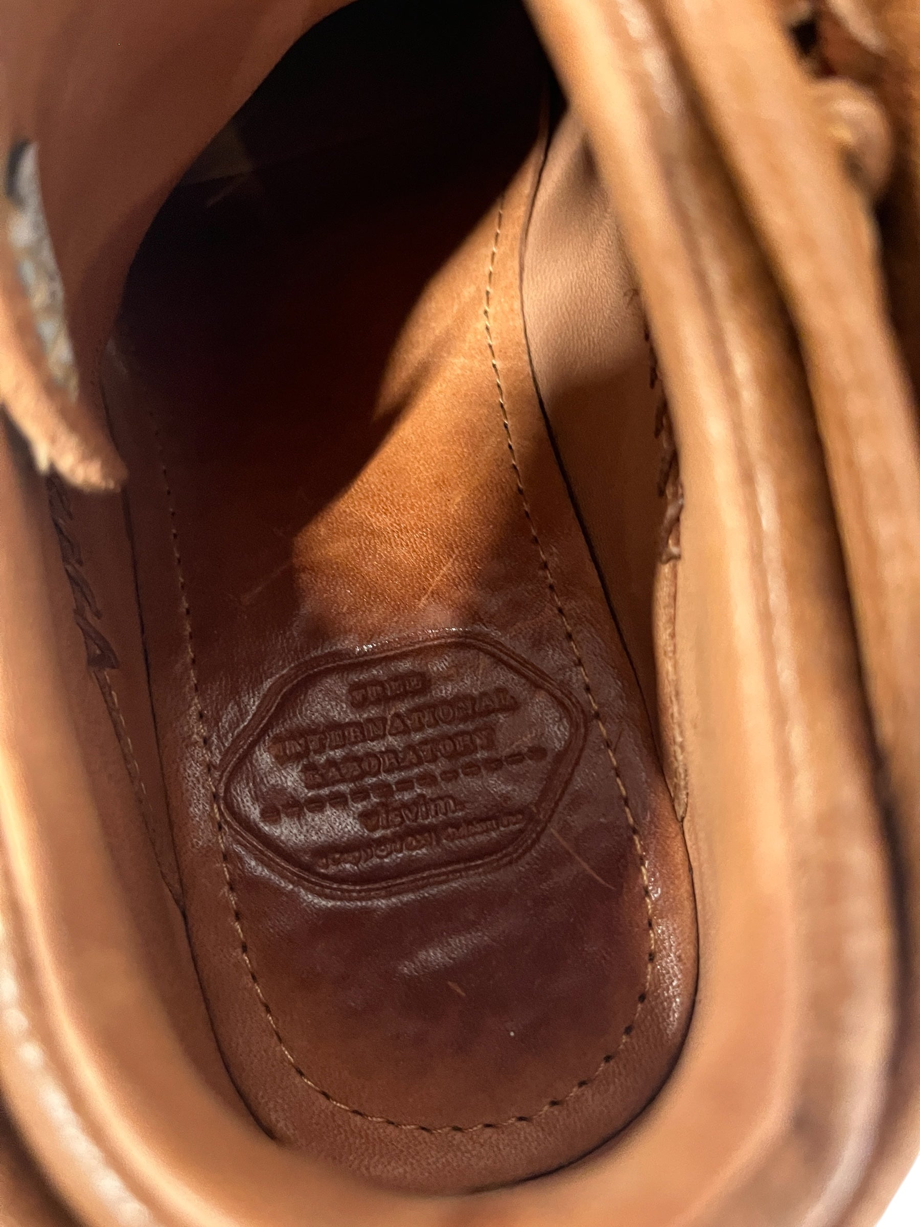 visvim/Low-Sneakers/US 9/Leather/CML/ view 3