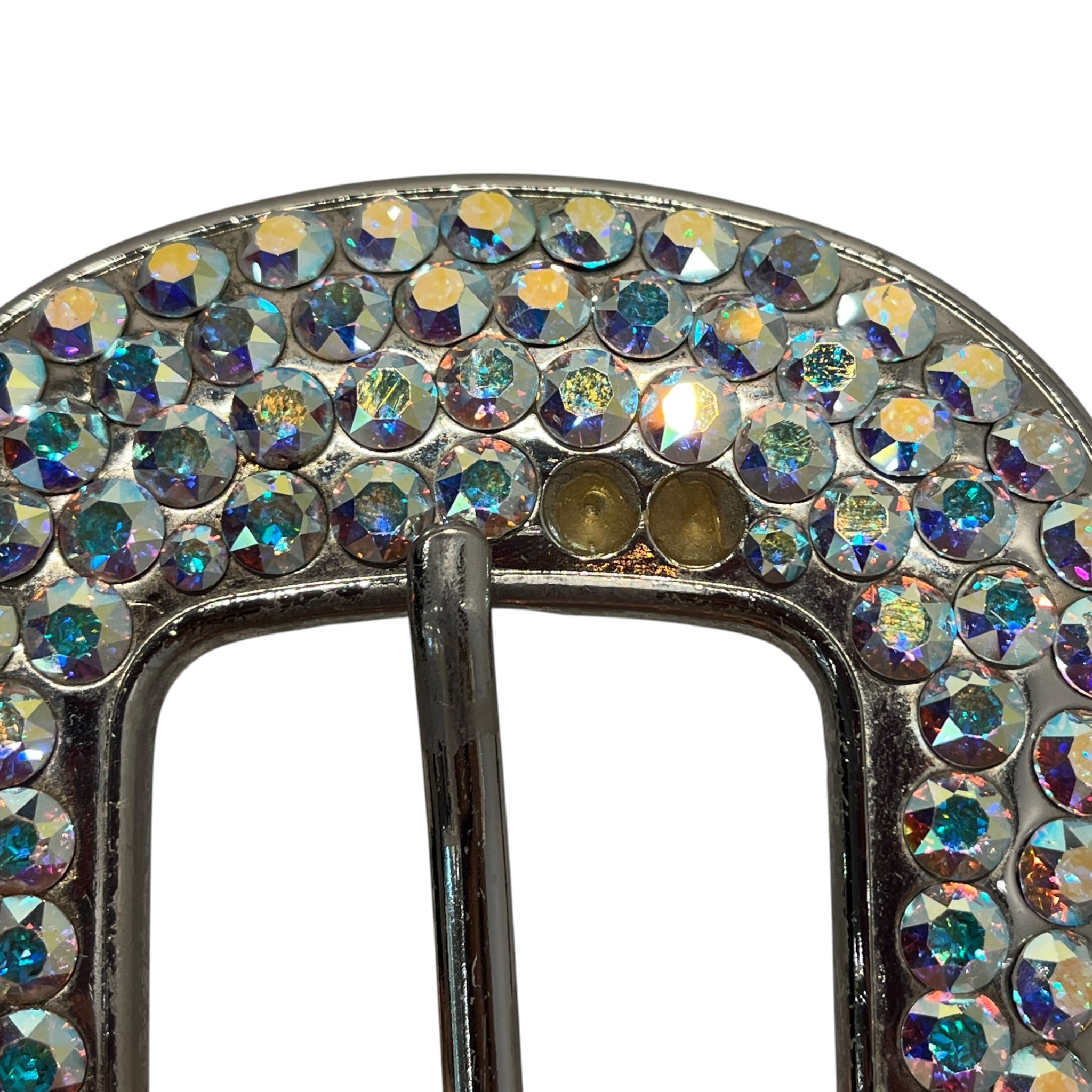 B.B. Simon/Belt/Leather/BLK/M's/Rhinestone Black Leather Belt view 4