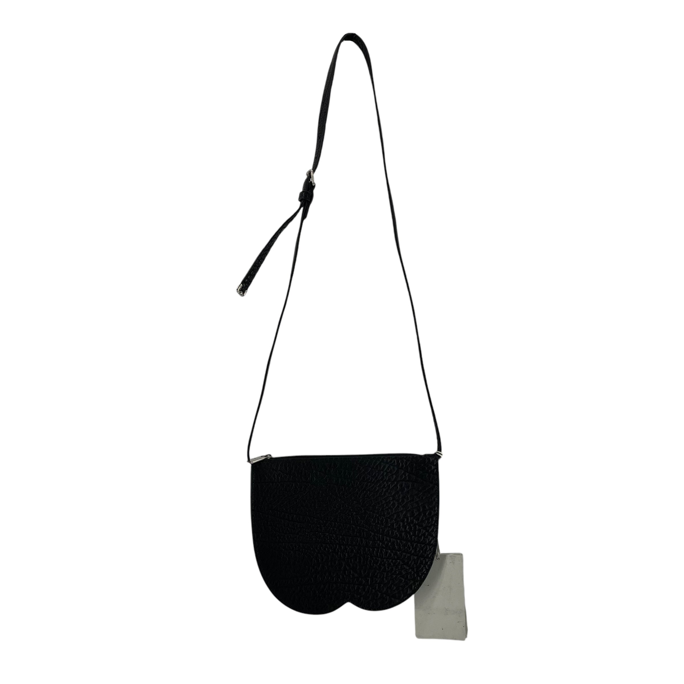 BURBERRY LONDON/Cross Body Bag/Leather/BLK/bell bag view 1