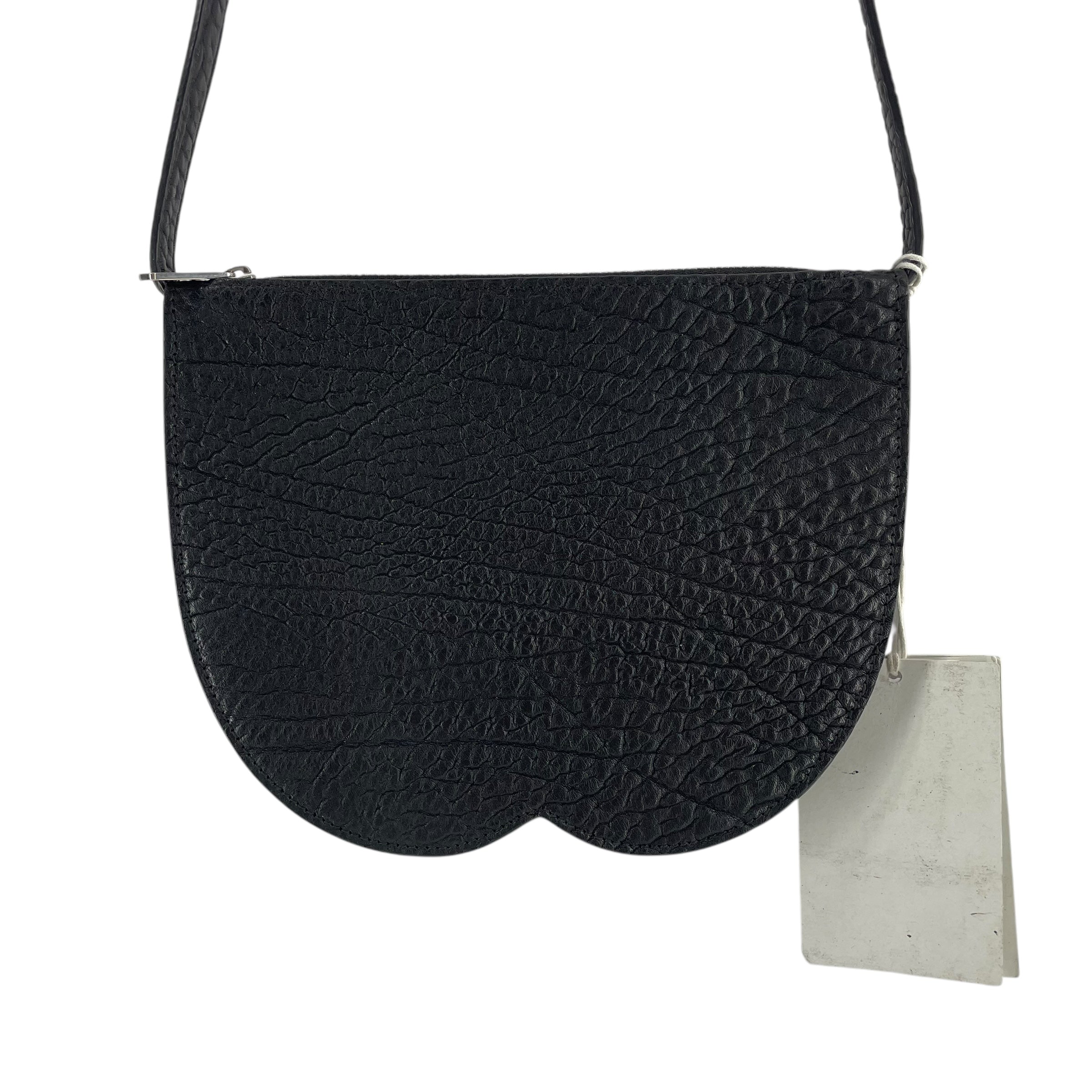 BURBERRY LONDON/Cross Body Bag/Leather/BLK/bell bag view 2
