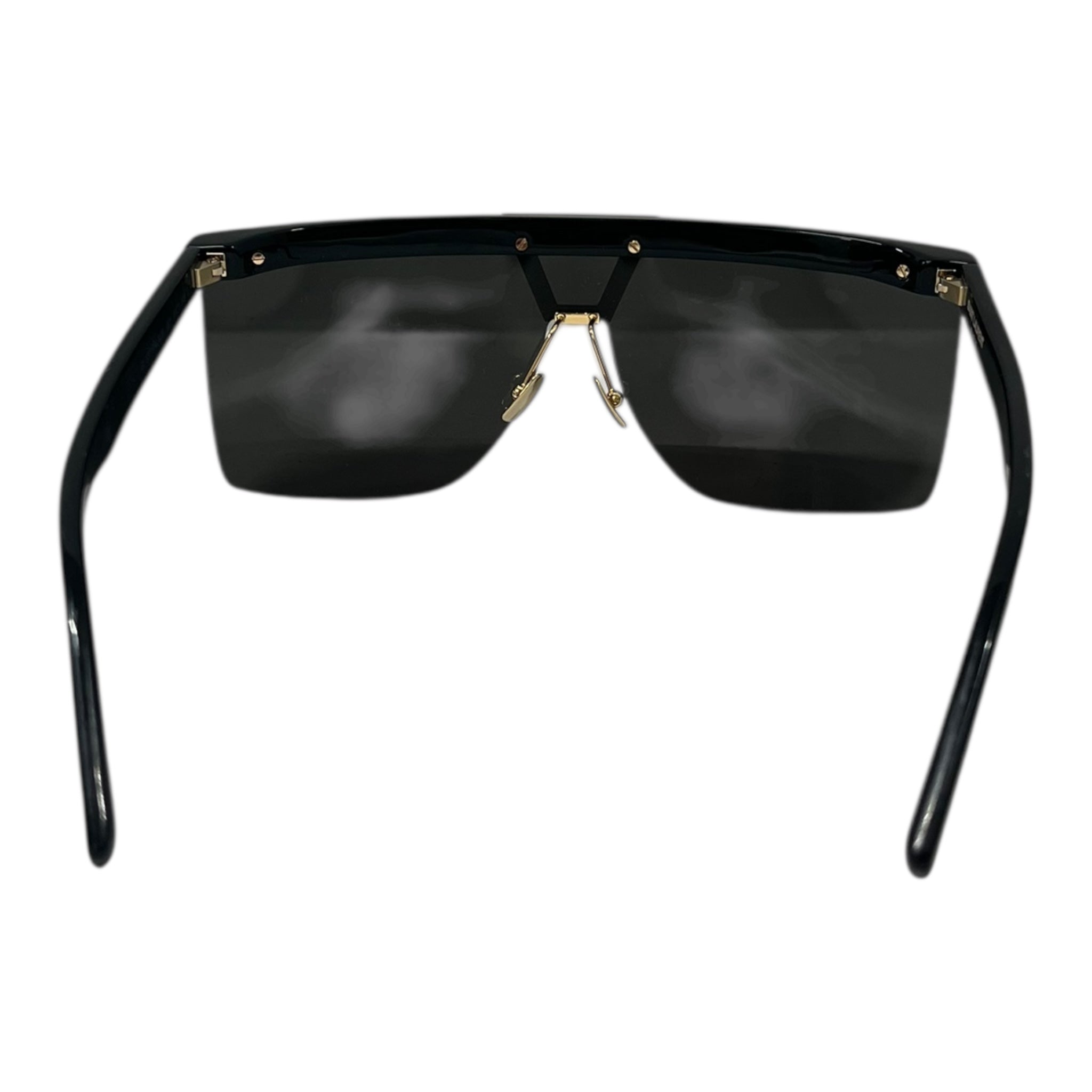 SAINT LAURENT/Sunglasses/Plastic/BLK/Rimless/GOLD NOSE BRIDGE view 2