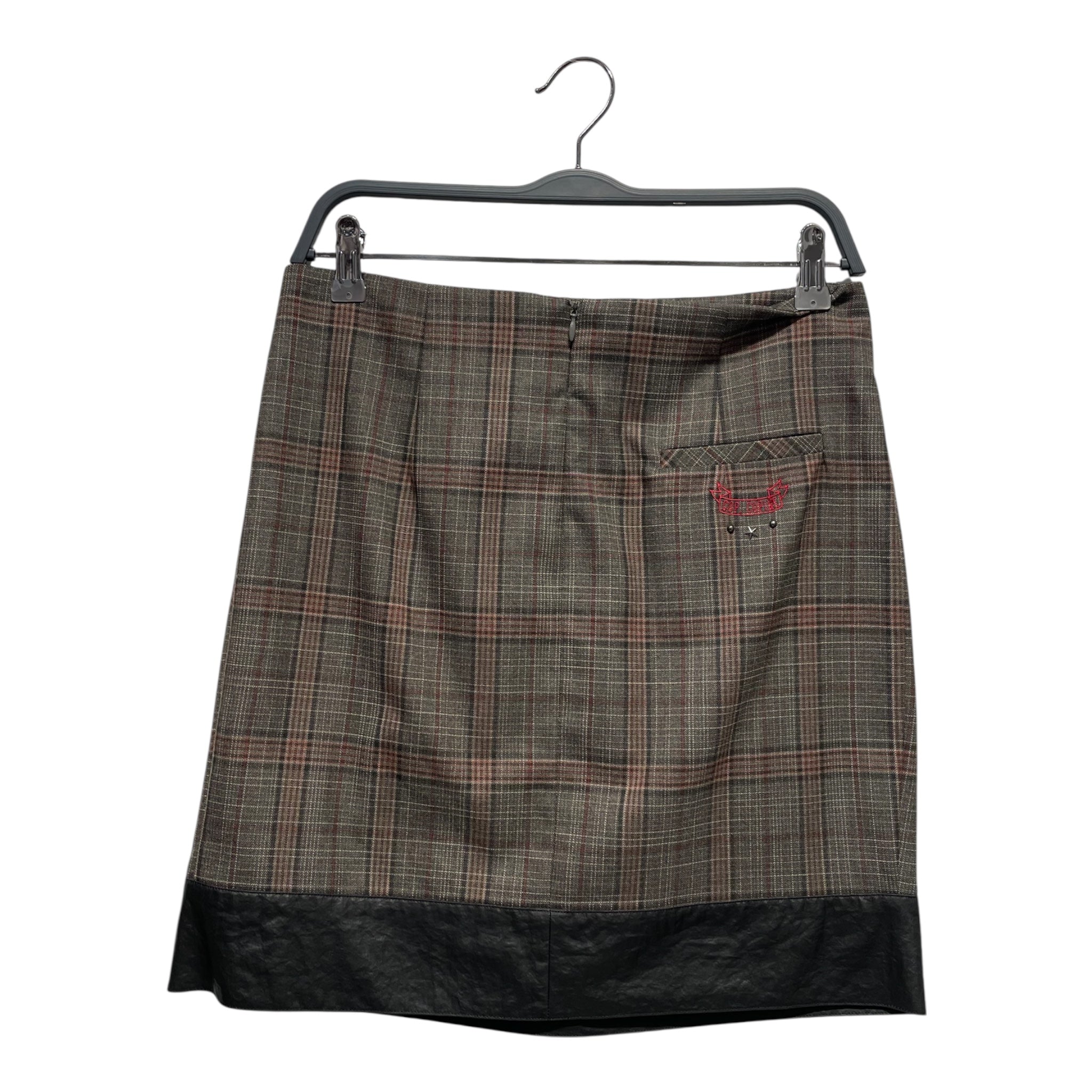 cop.copine/Skirt/2/Plaid/Polyester/BRW/19732043062 view 2