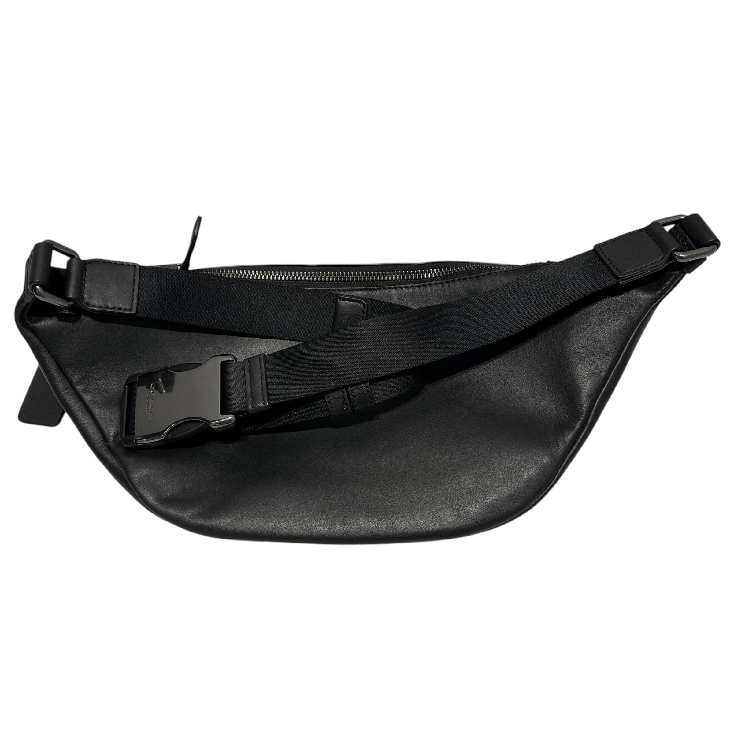 COACH/Fanny Pack/All Over Print/Leather/BLK/BELT BAG view 2