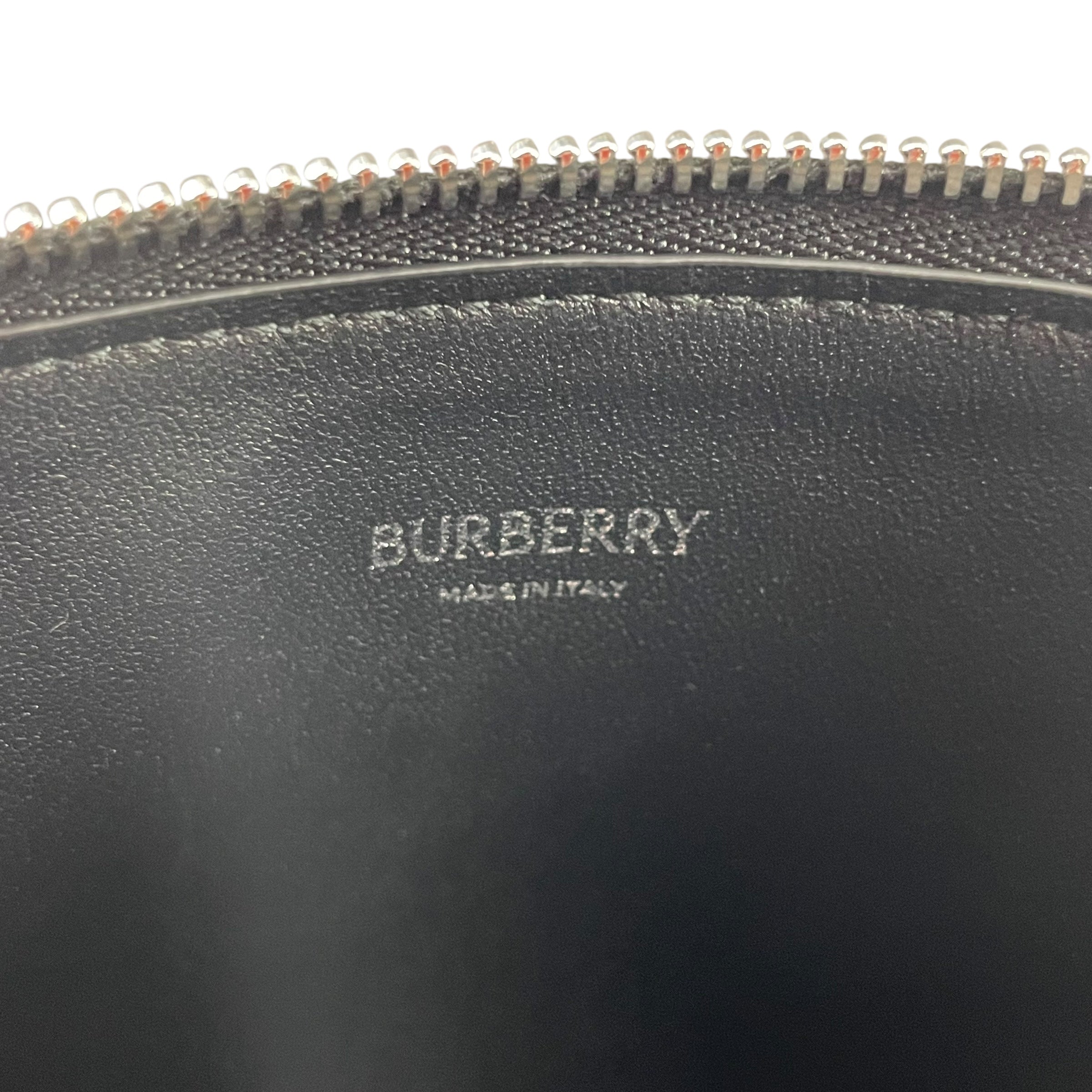 BURBERRY LONDON/Cross Body Bag/Leather/BLK/bell bag view 6
