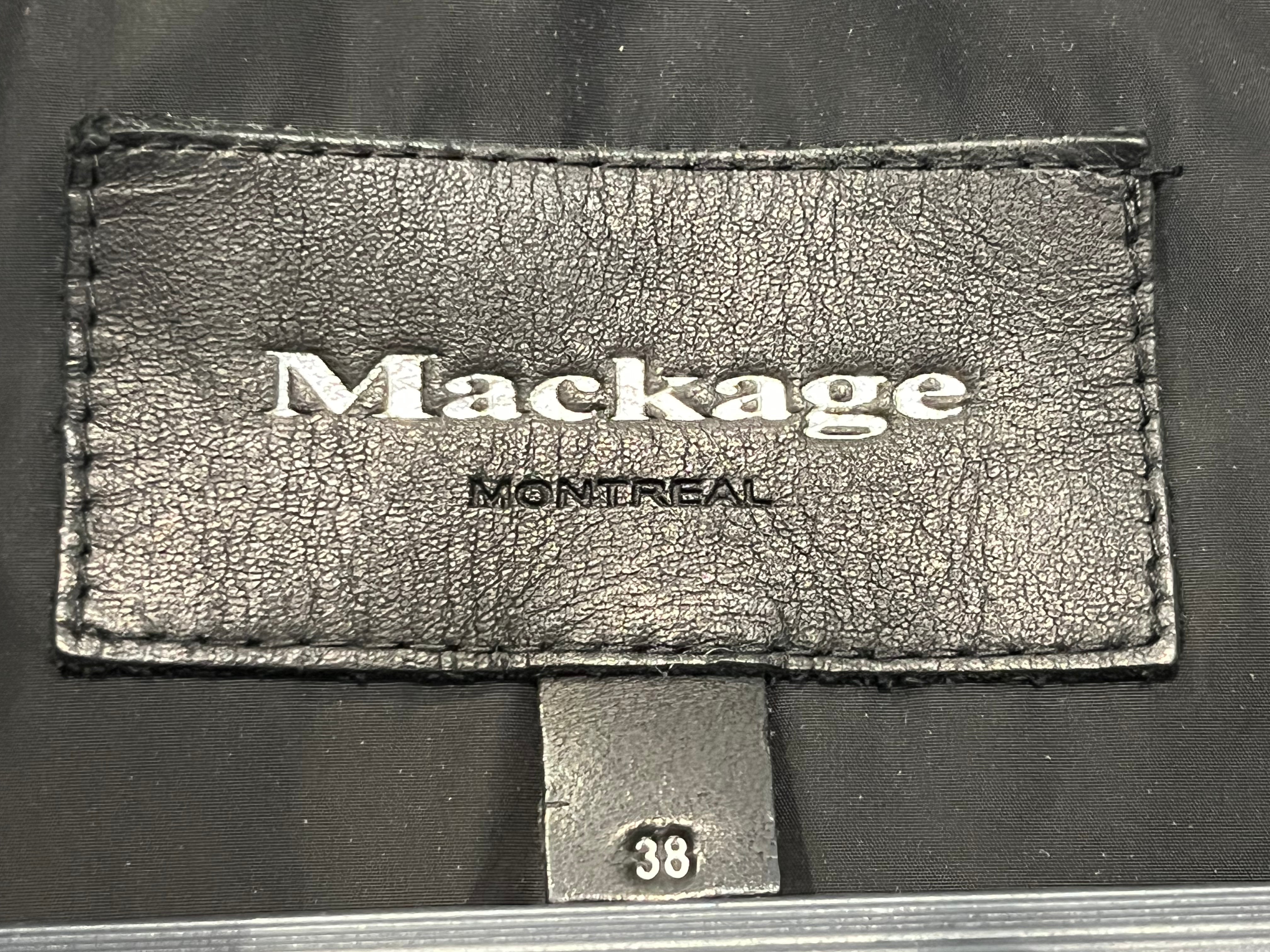 MACKAGE/Vest/38/Nylon/BLK/RN125159 quilted puffer vest view 3