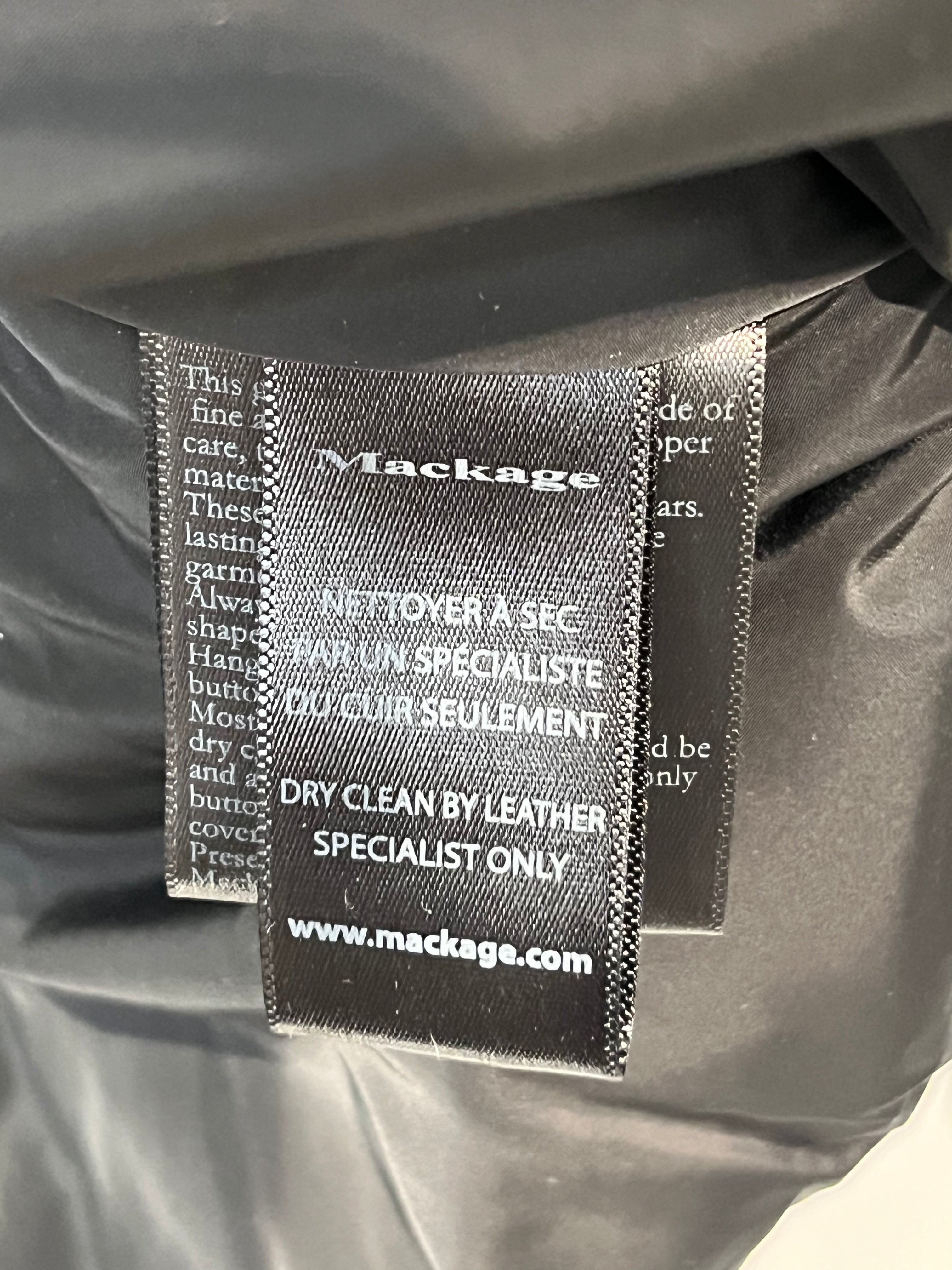 MACKAGE/Vest/38/Nylon/BLK/RN125159 quilted puffer vest view 4