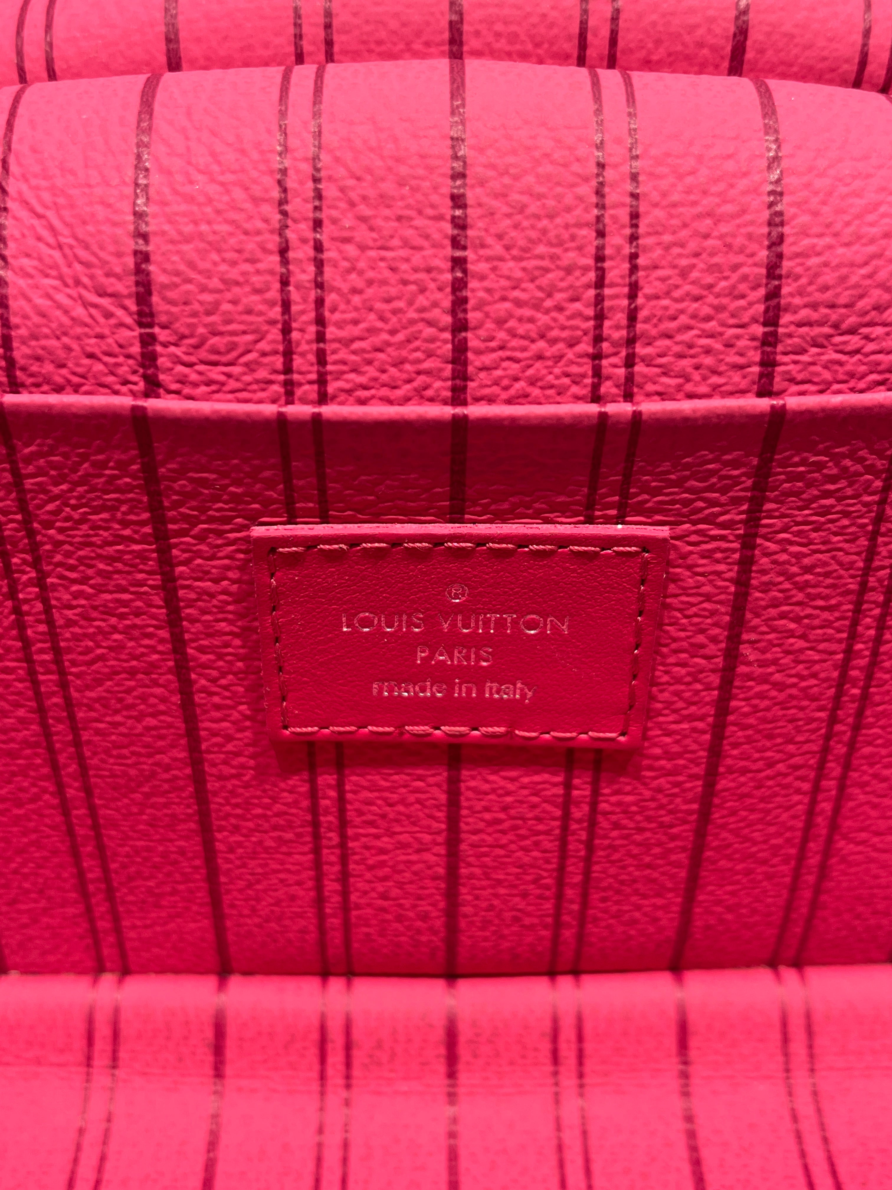 LOUIS VUITTON/Hand Bag/All Over Print/Leather/BRW/Vanity Pink view 6