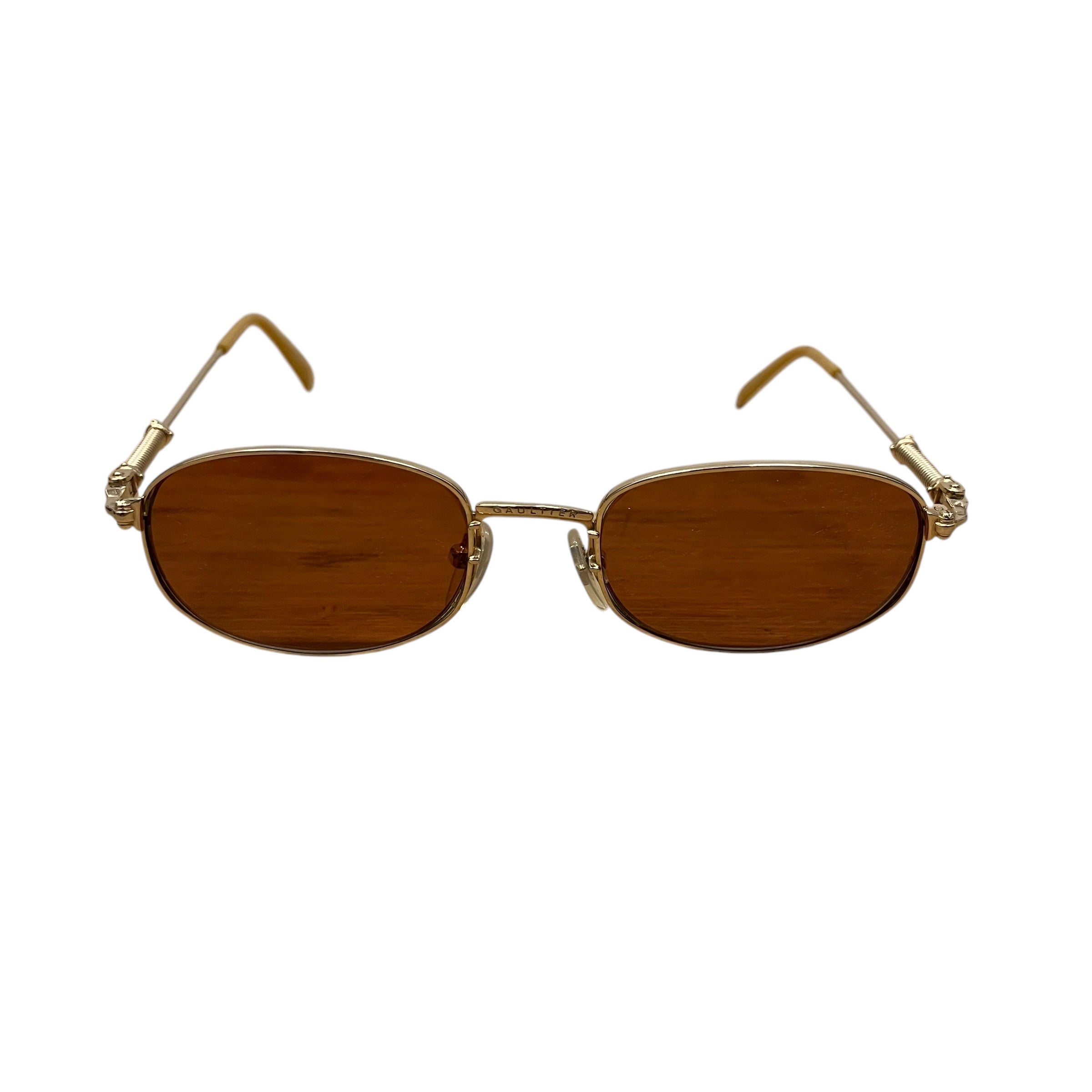 Jean Paul Gaultier/Sunglasses/Titanium/GLD/556102 w/case view 1
