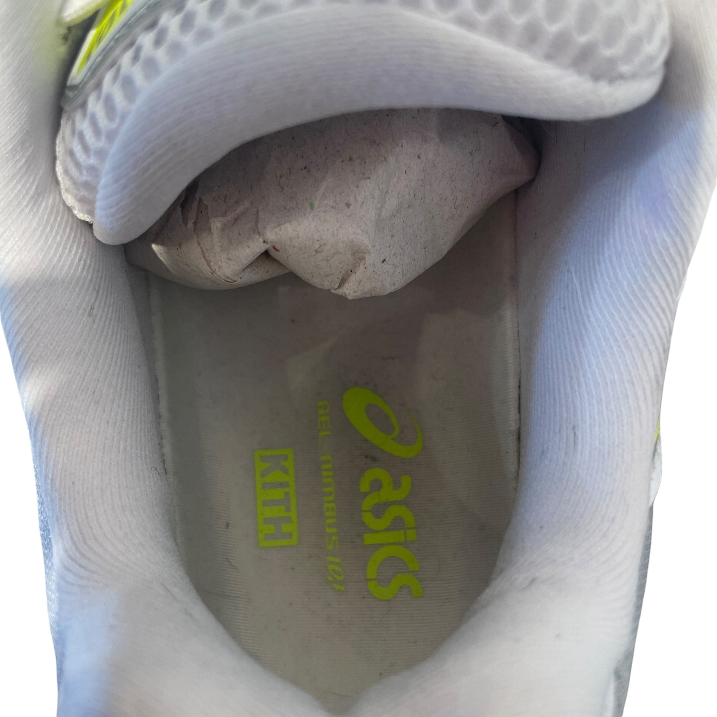 ASICS/KITH/Low-Sneakers/US 8.5/Cotton/WHT/Nimbus 10.1 view 3