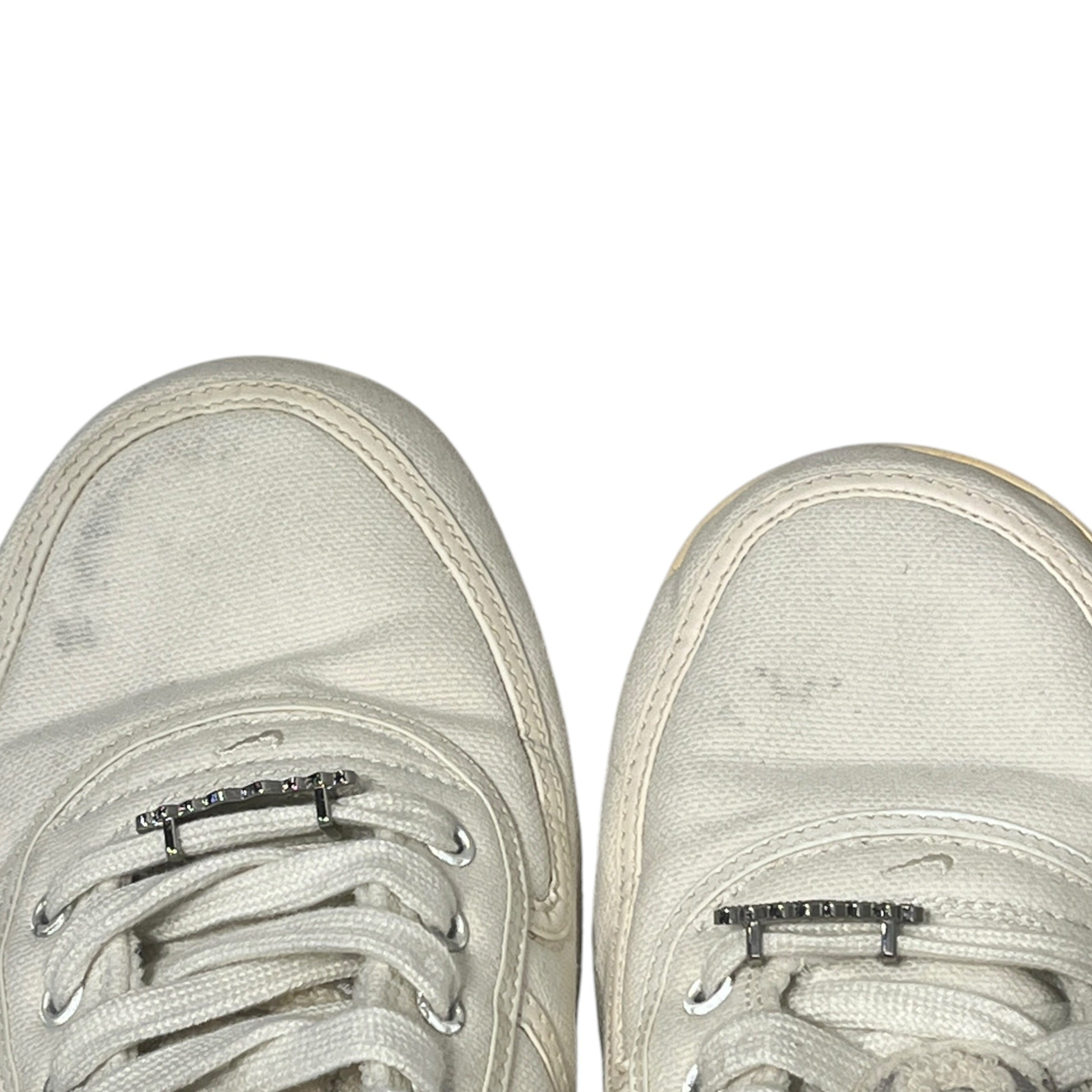 NIKE/Low-Sneakers/US 14/Cotton/WHT/TRAVIS SCOTT AF1 view 4
