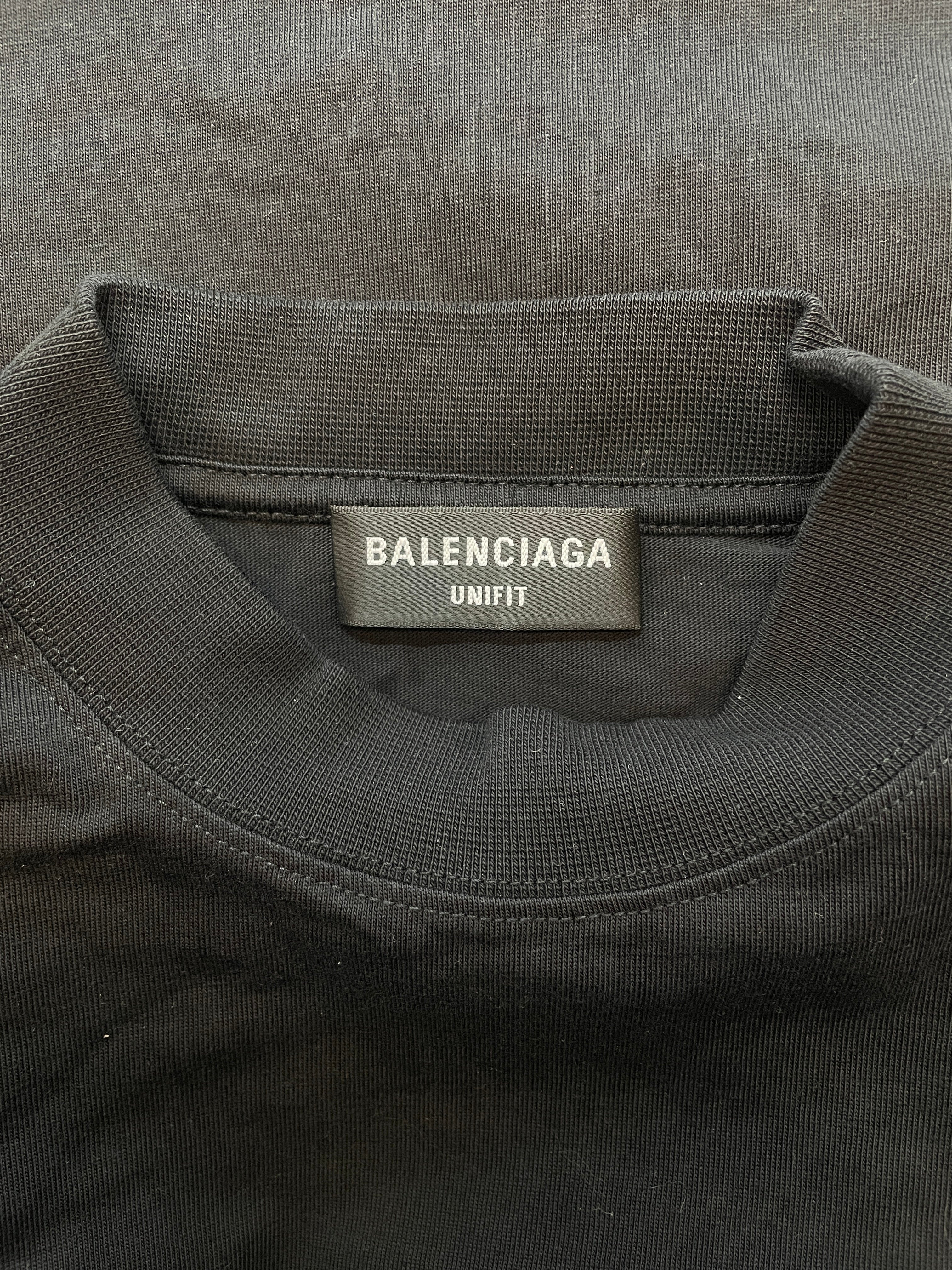 BALENCIAGA/T-Shirt/2/Cotton/BLK/2022 BOY/GIRL PRIDE view 3