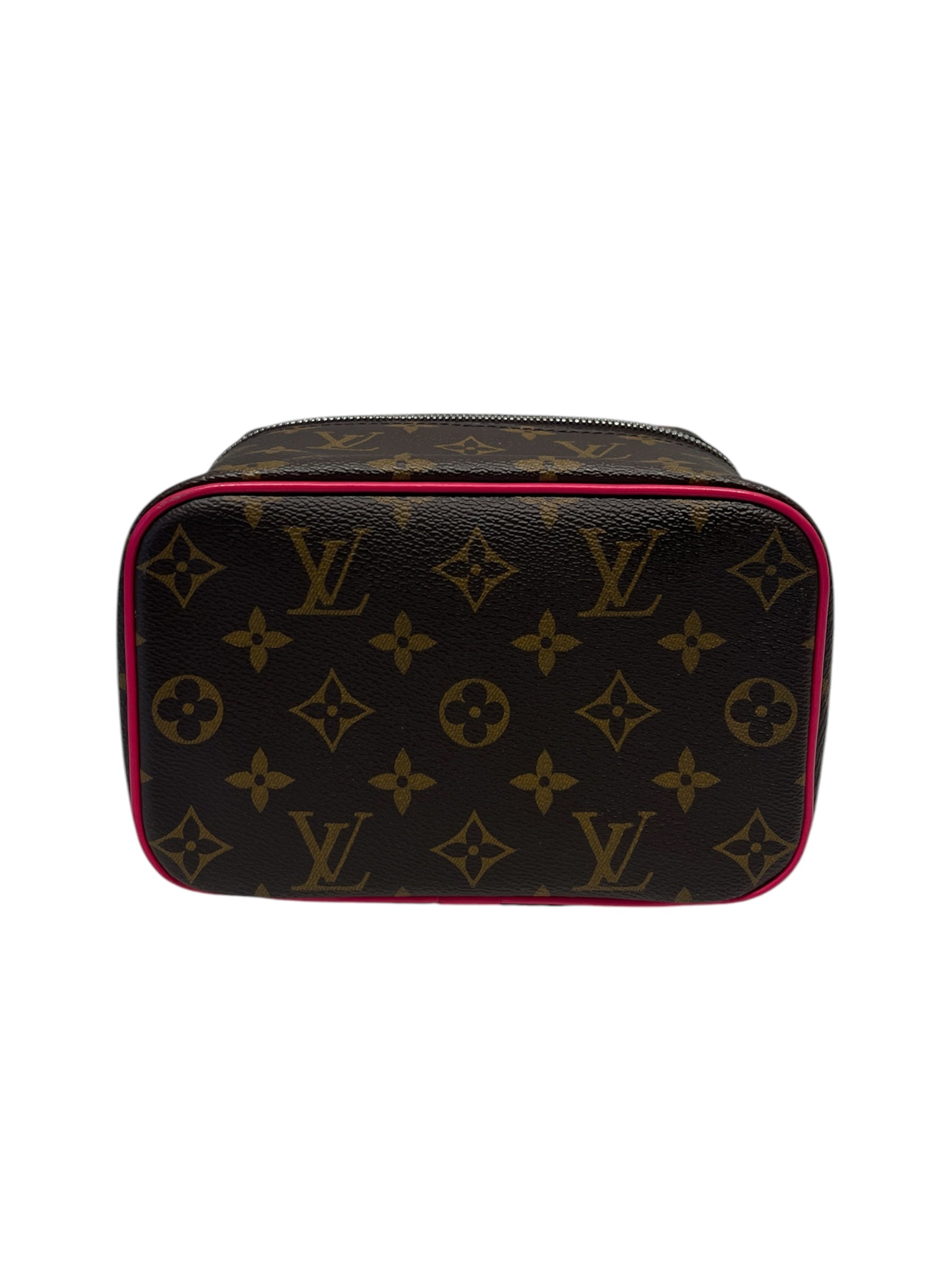 LOUIS VUITTON/Hand Bag/All Over Print/Leather/BRW/Vanity Pink view 4
